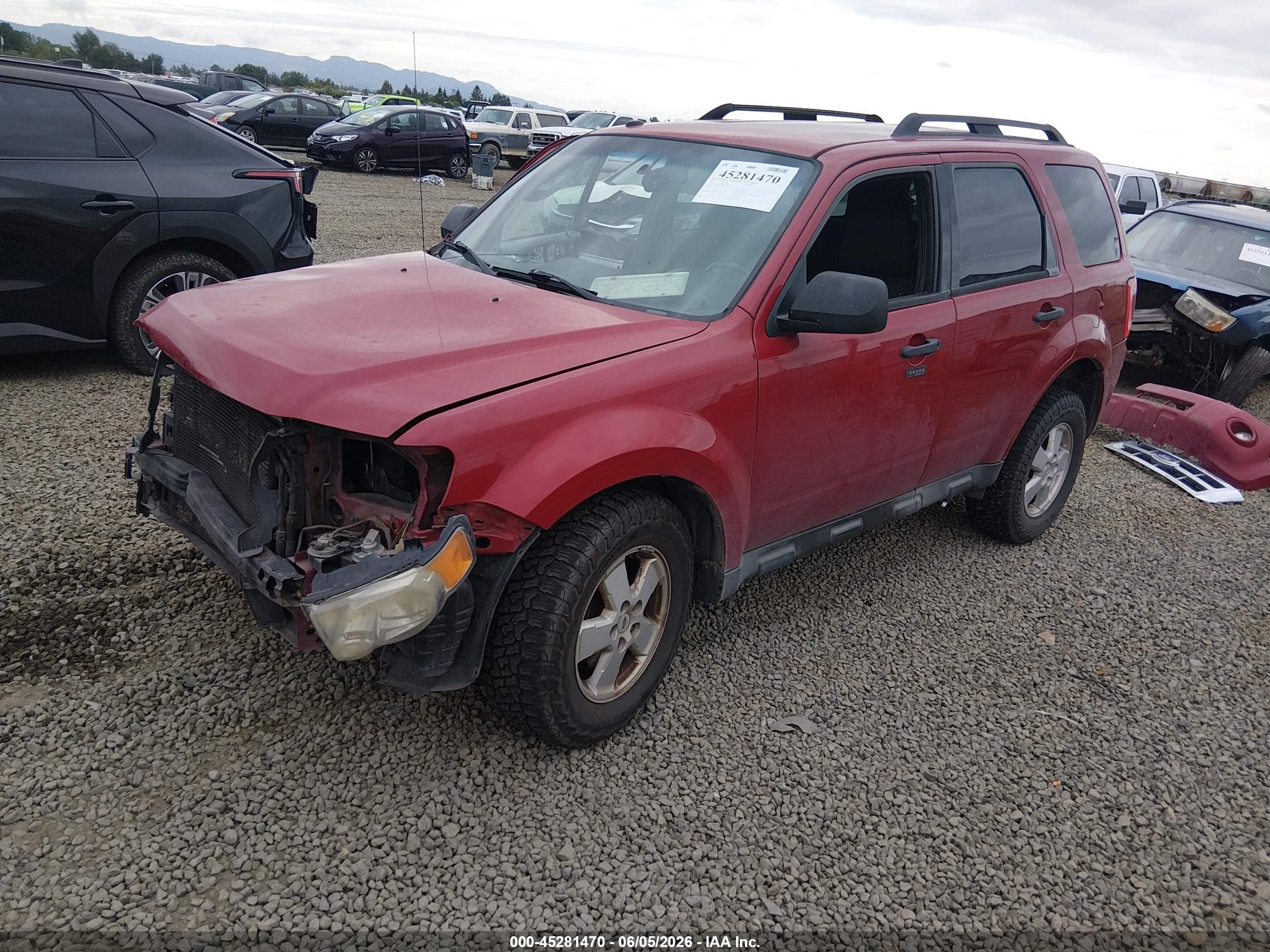 2011 Ford Escape Xlt Red vin: 1FMCU9D73BKC11418