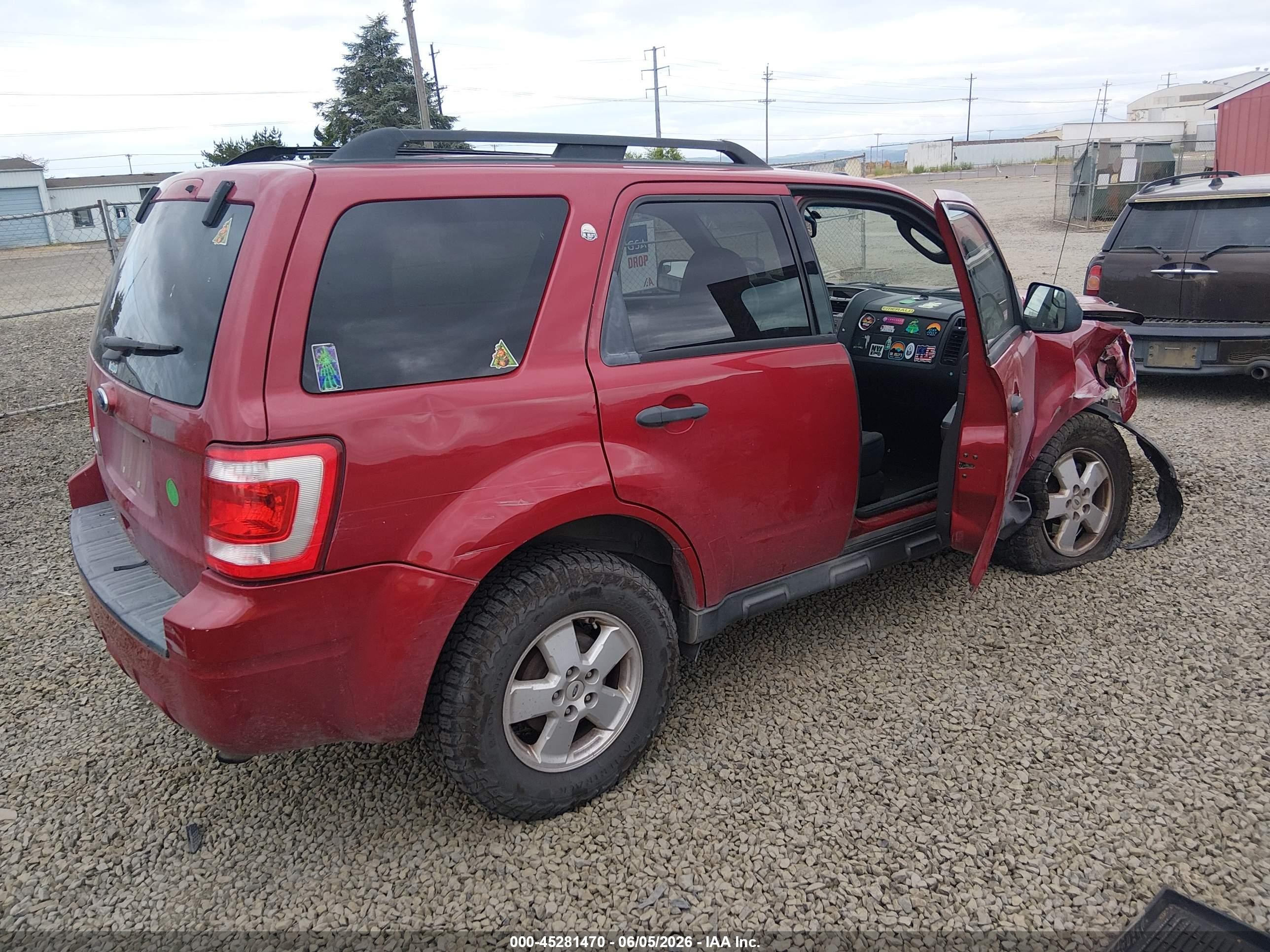 2011 Ford Escape Xlt Red vin: 1FMCU9D73BKC11418
