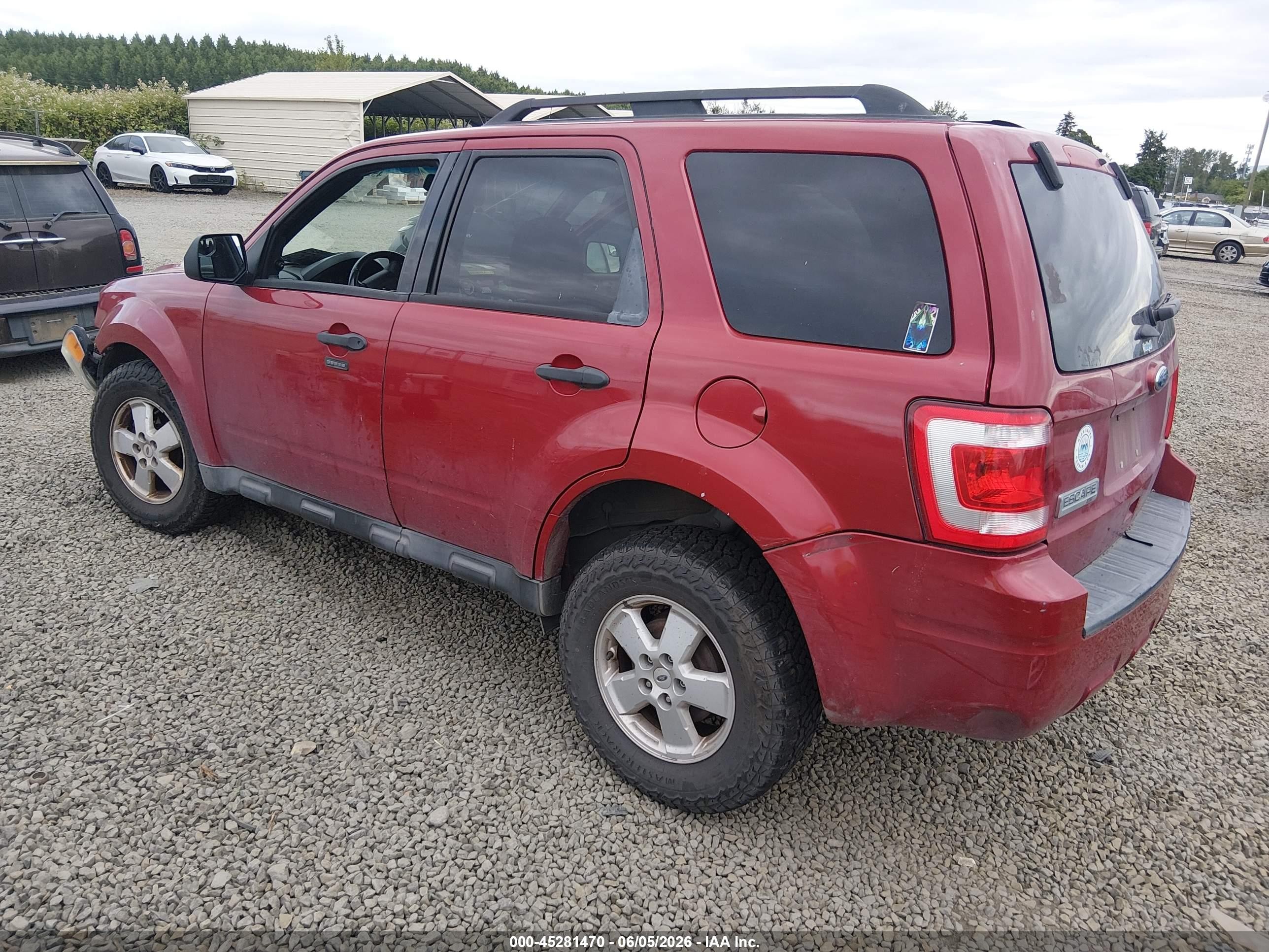 2011 Ford Escape Xlt Red vin: 1FMCU9D73BKC11418