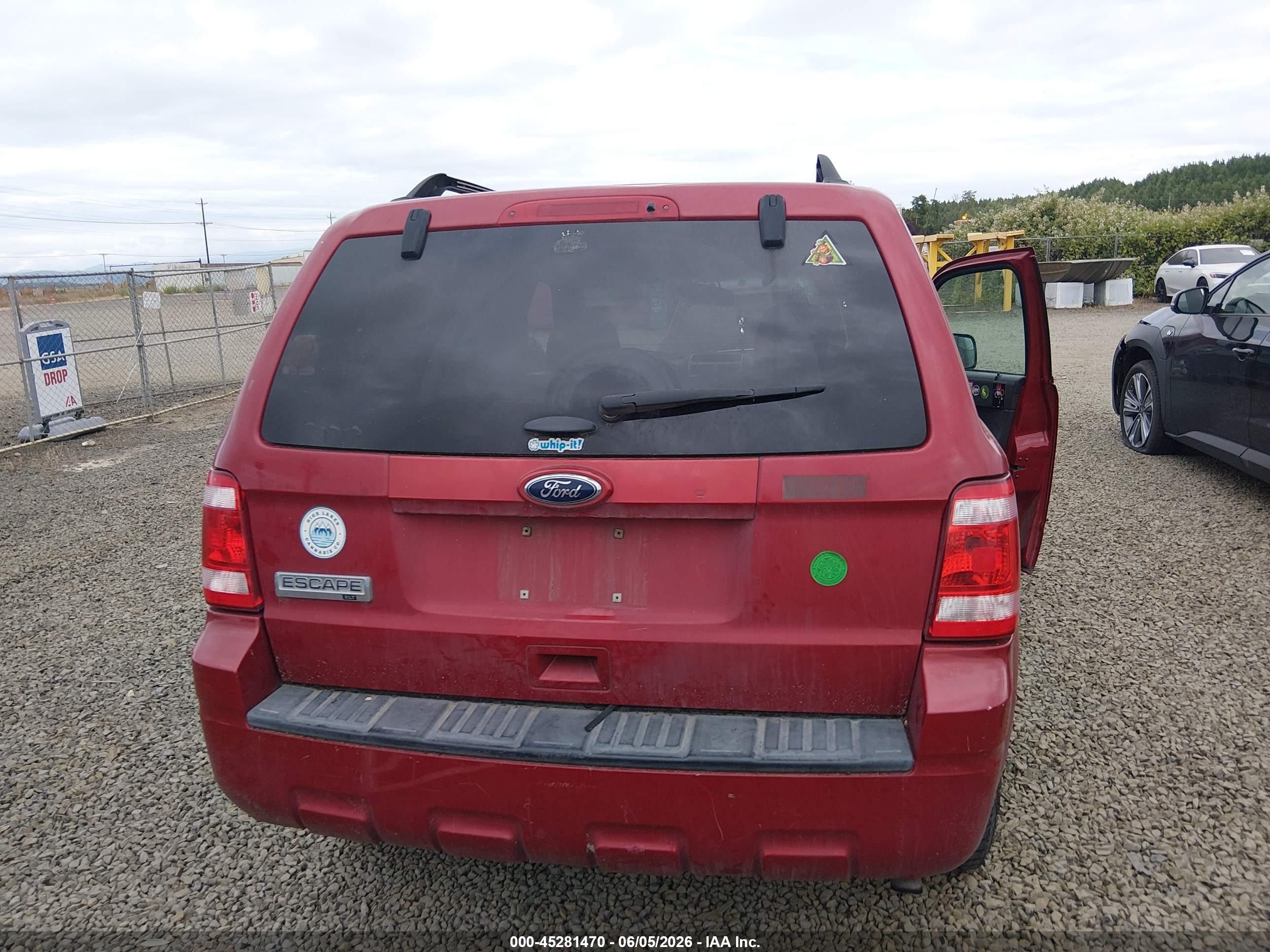 2011 Ford Escape Xlt Red vin: 1FMCU9D73BKC11418