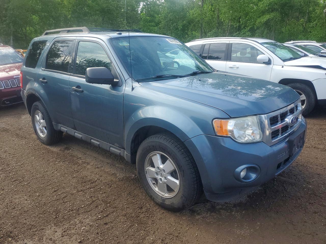 2012 Ford Escape Xlt Blue vin: 1FMCU9D73CKA11804
