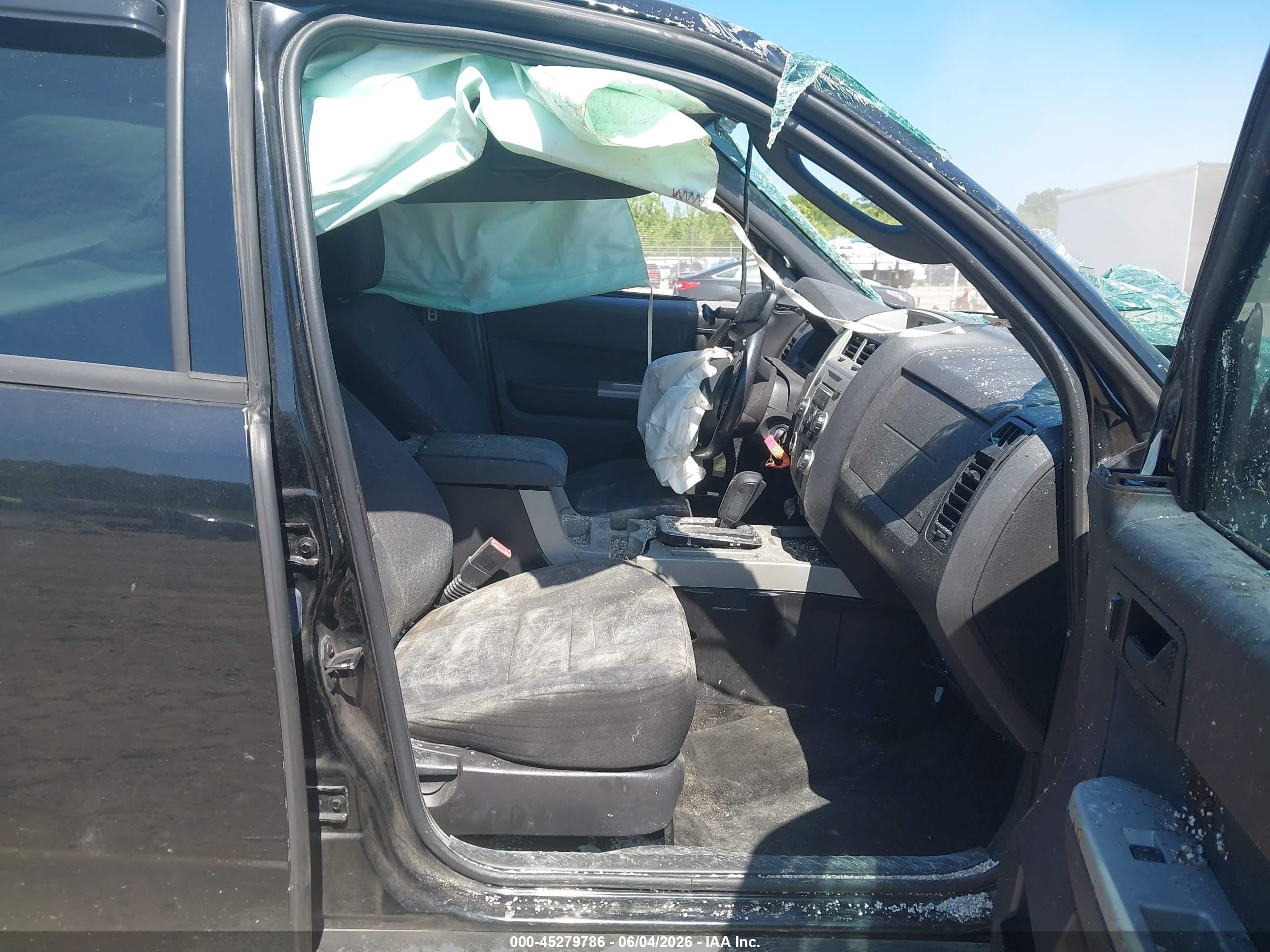 2012 Ford Escape Xlt Black vin: 1FMCU9D73CKA56712