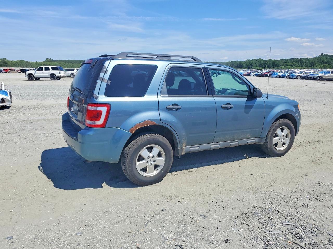 2012 Ford Escape Xlt Blue vin: 1FMCU9D73CKB04211
