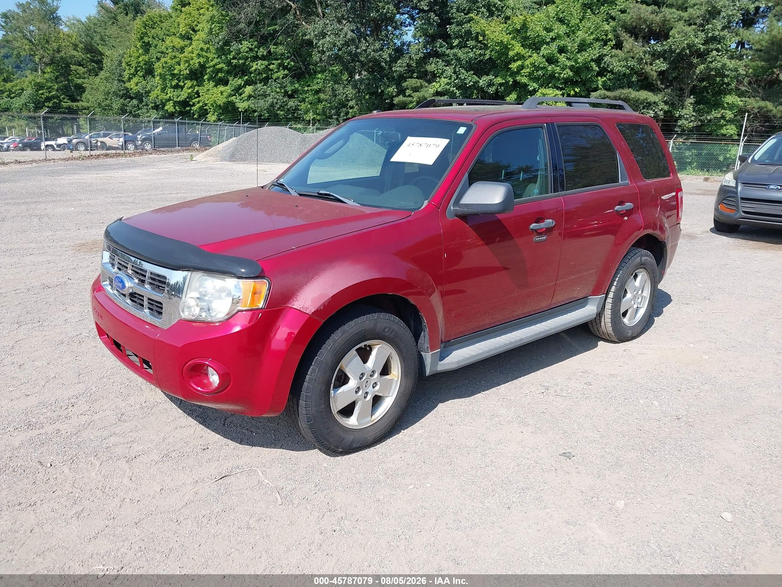 2012 Ford Escape Xlt Red vin: 1FMCU9D73CKB64313