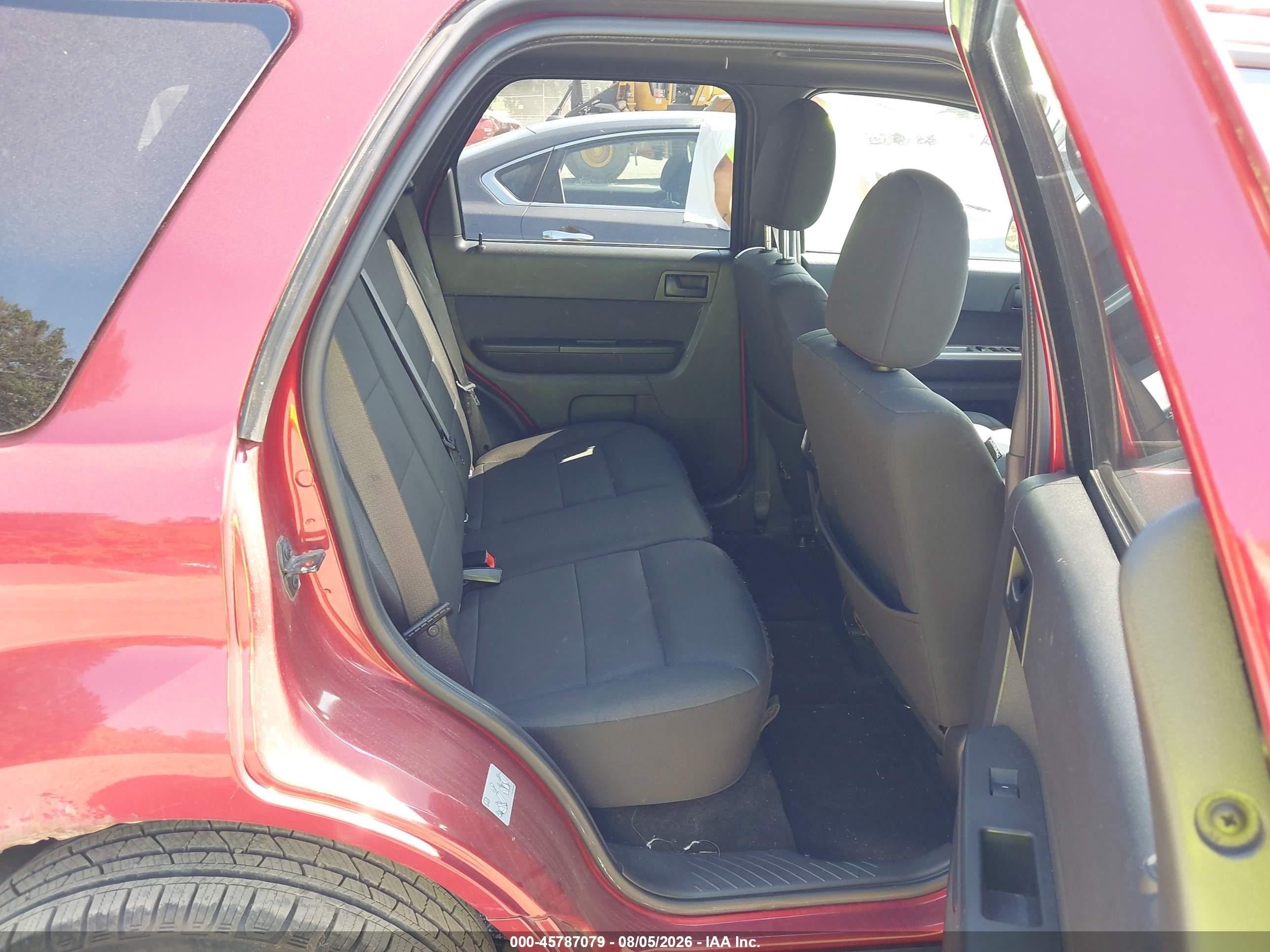 2012 Ford Escape Xlt Red vin: 1FMCU9D73CKB64313