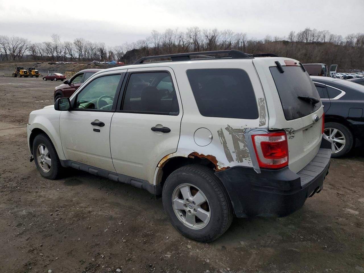 2012 Ford Escape Xlt White vin: 1FMCU9D73CKC22663