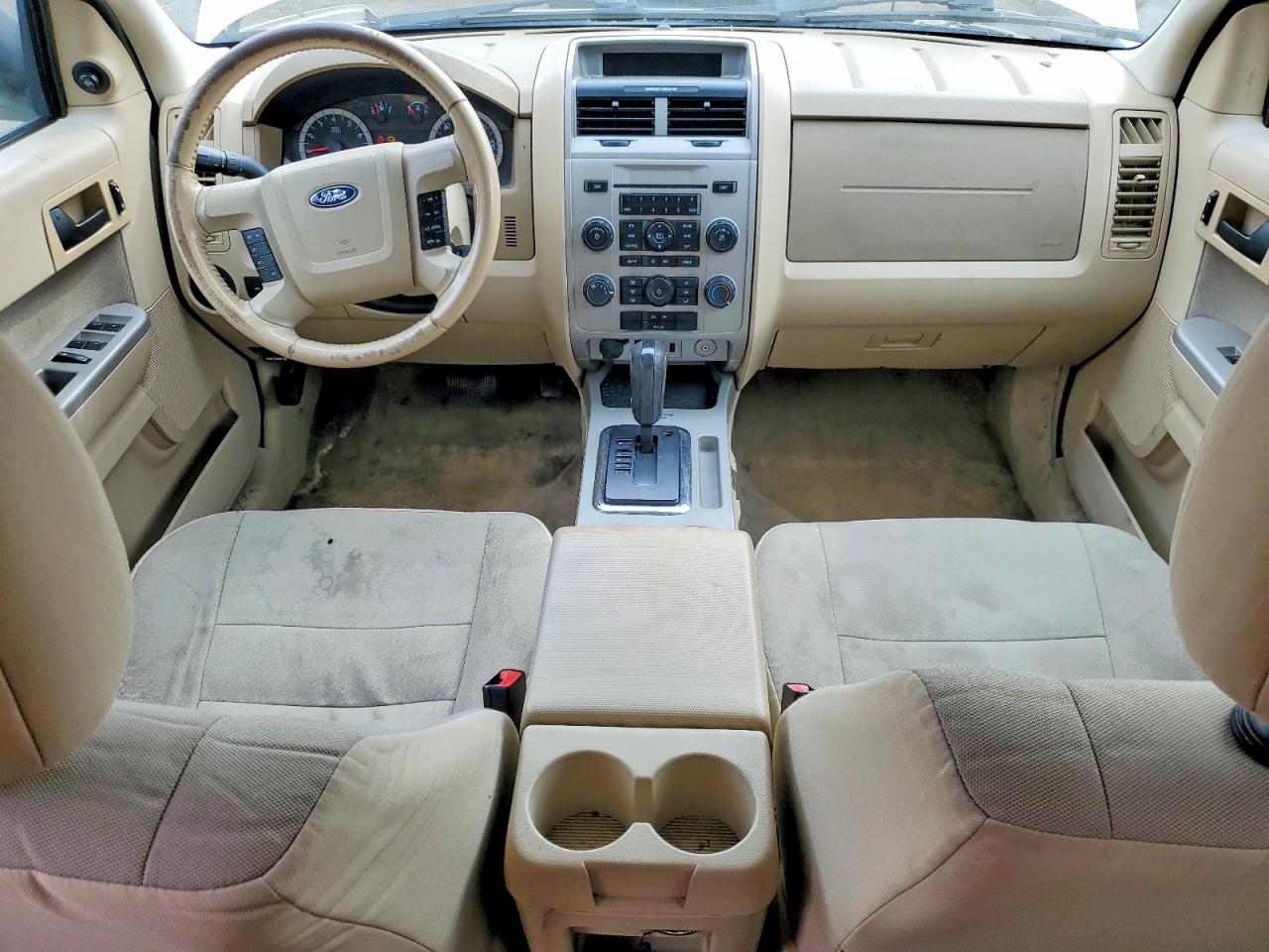2012 Ford Escape Xlt White vin: 1FMCU9D73CKC22663