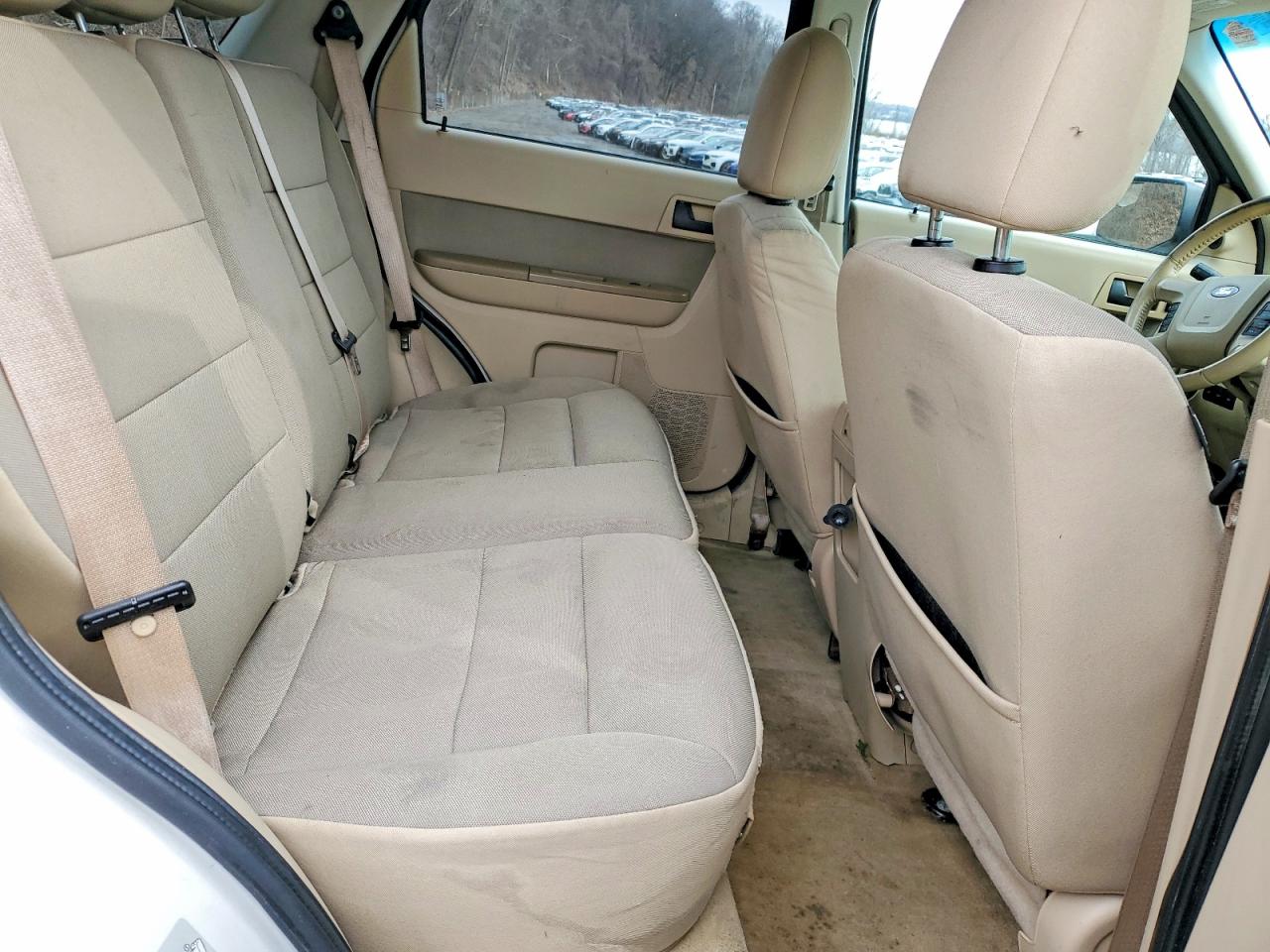 2012 Ford Escape Xlt White vin: 1FMCU9D73CKC22663