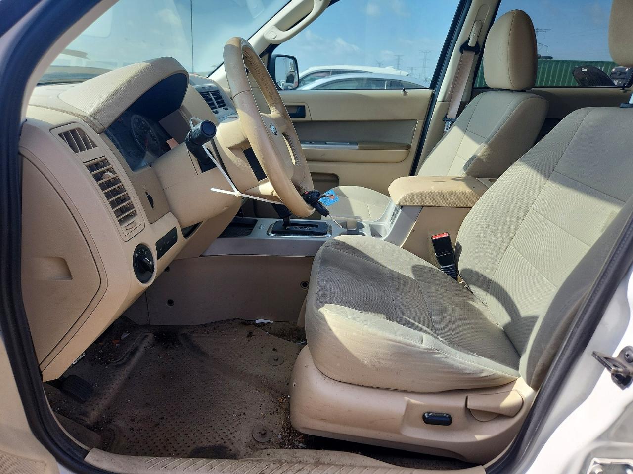 2012 Ford Escape Xlt White vin: 1FMCU9D73CKC70969