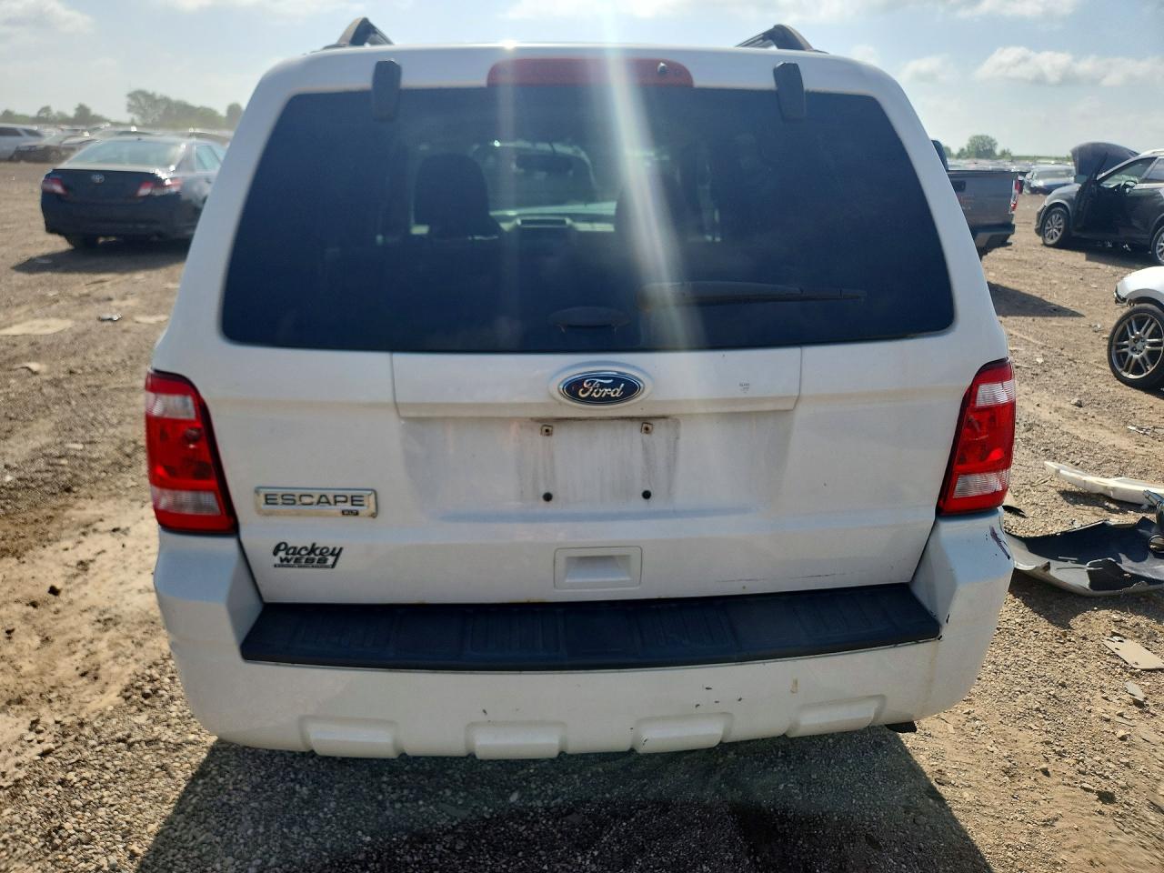 2012 Ford Escape Xlt White vin: 1FMCU9D73CKC70969