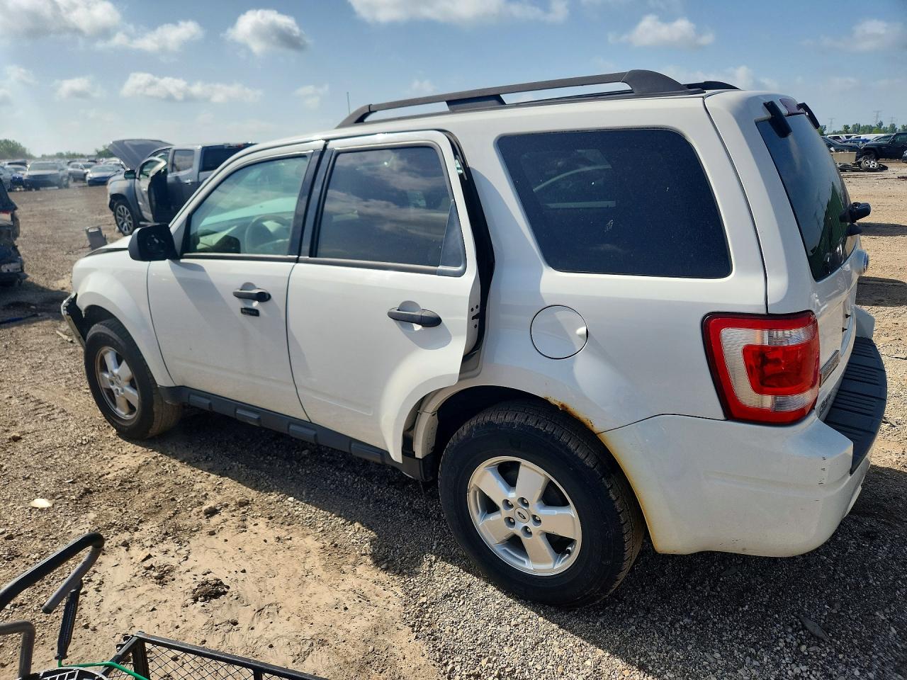2012 Ford Escape Xlt White vin: 1FMCU9D73CKC70969