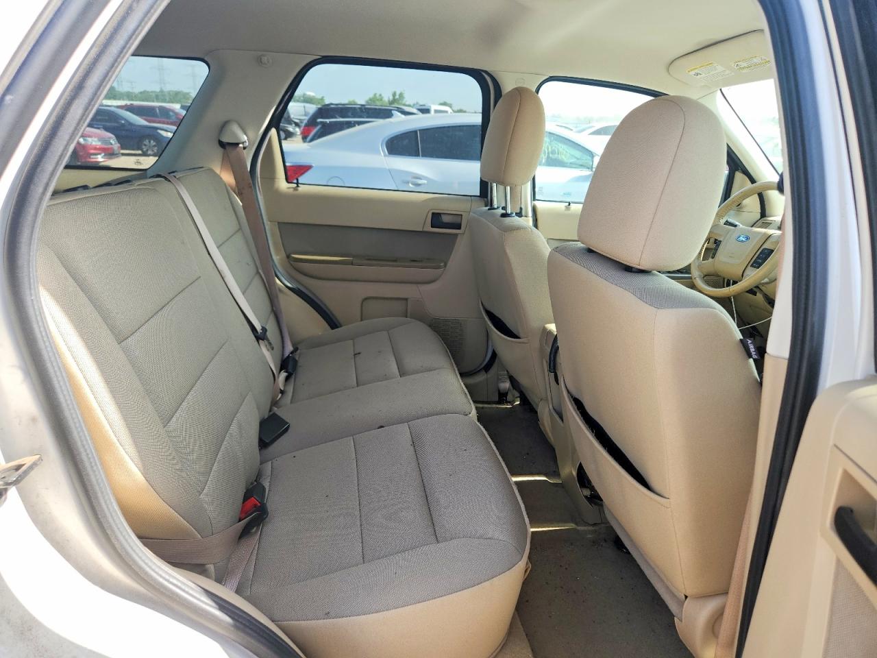 2012 Ford Escape Xlt White vin: 1FMCU9D73CKC70969