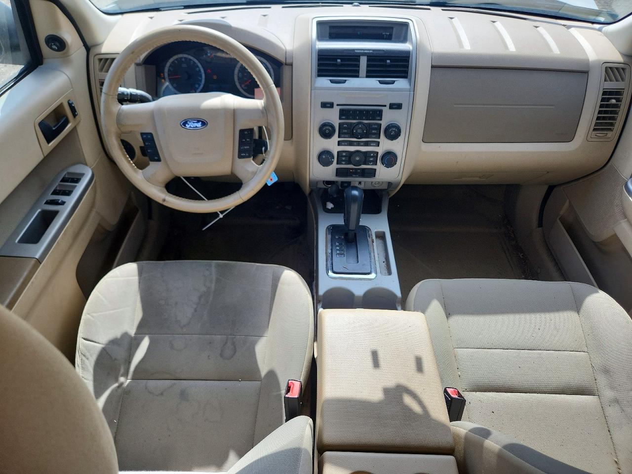 2012 Ford Escape Xlt White vin: 1FMCU9D73CKC70969
