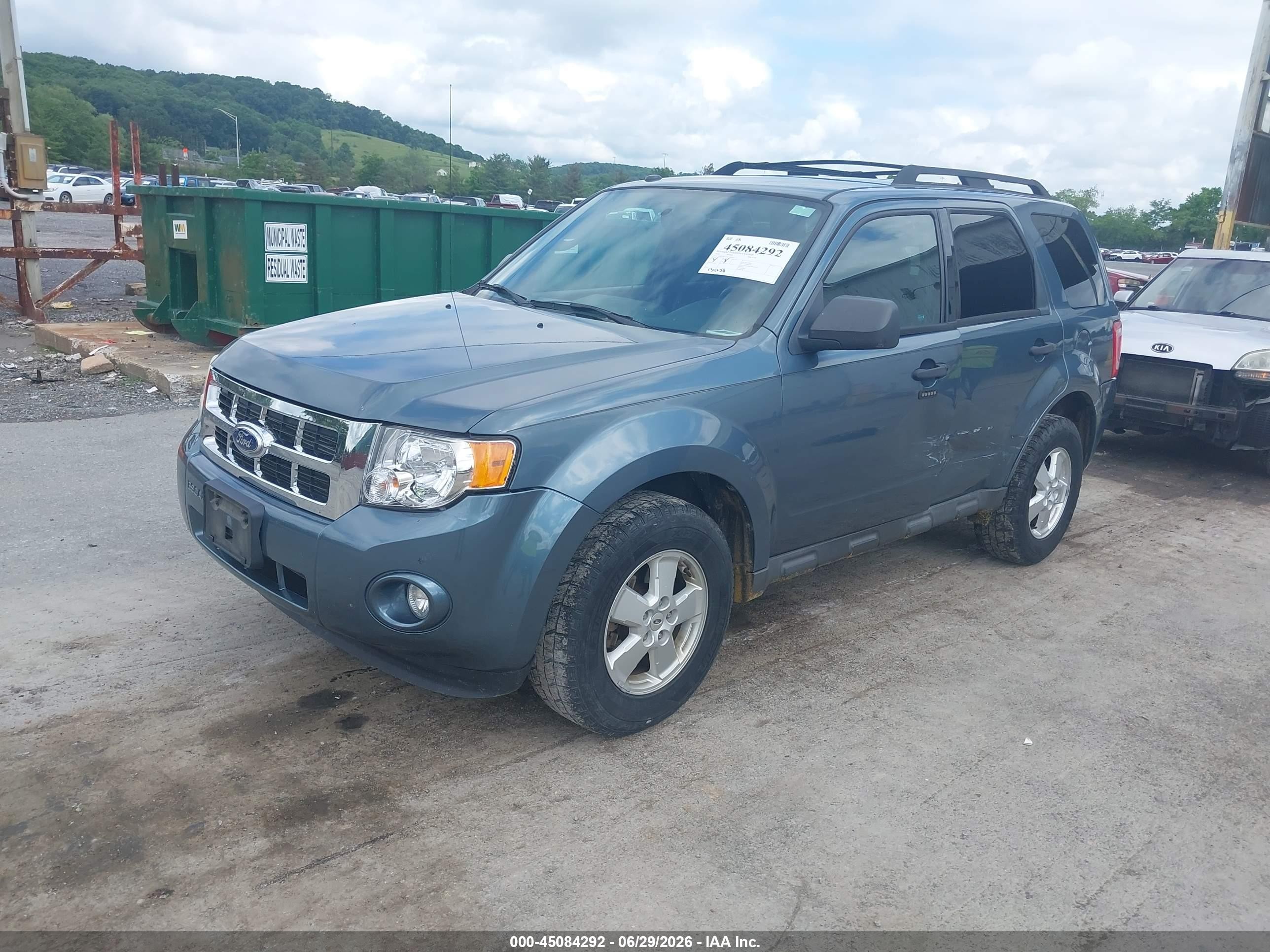 2010 Ford Escape Xlt Синий vin: 1FMCU9D74AKB80047