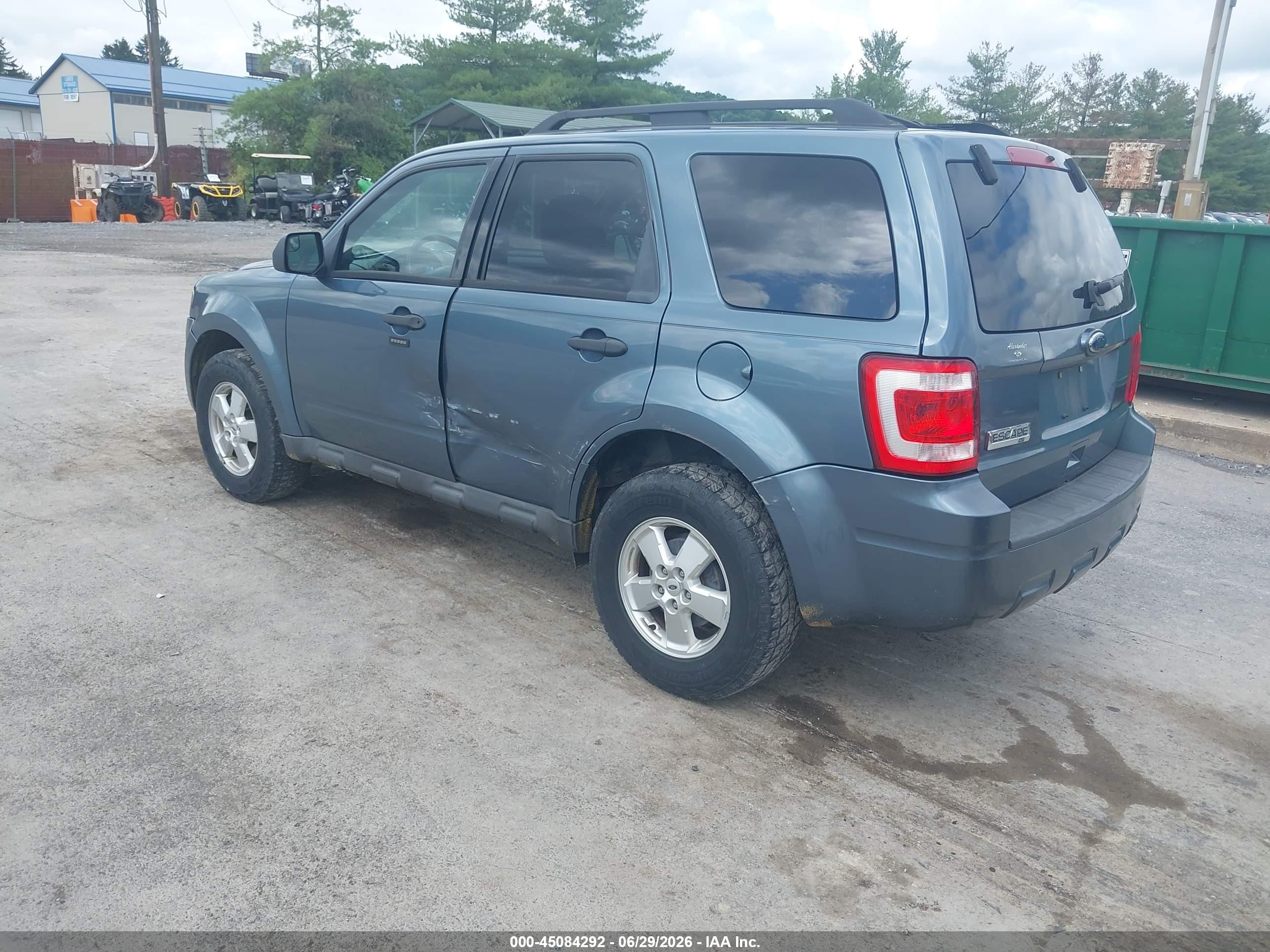 2010 Ford Escape Xlt Синий vin: 1FMCU9D74AKB80047