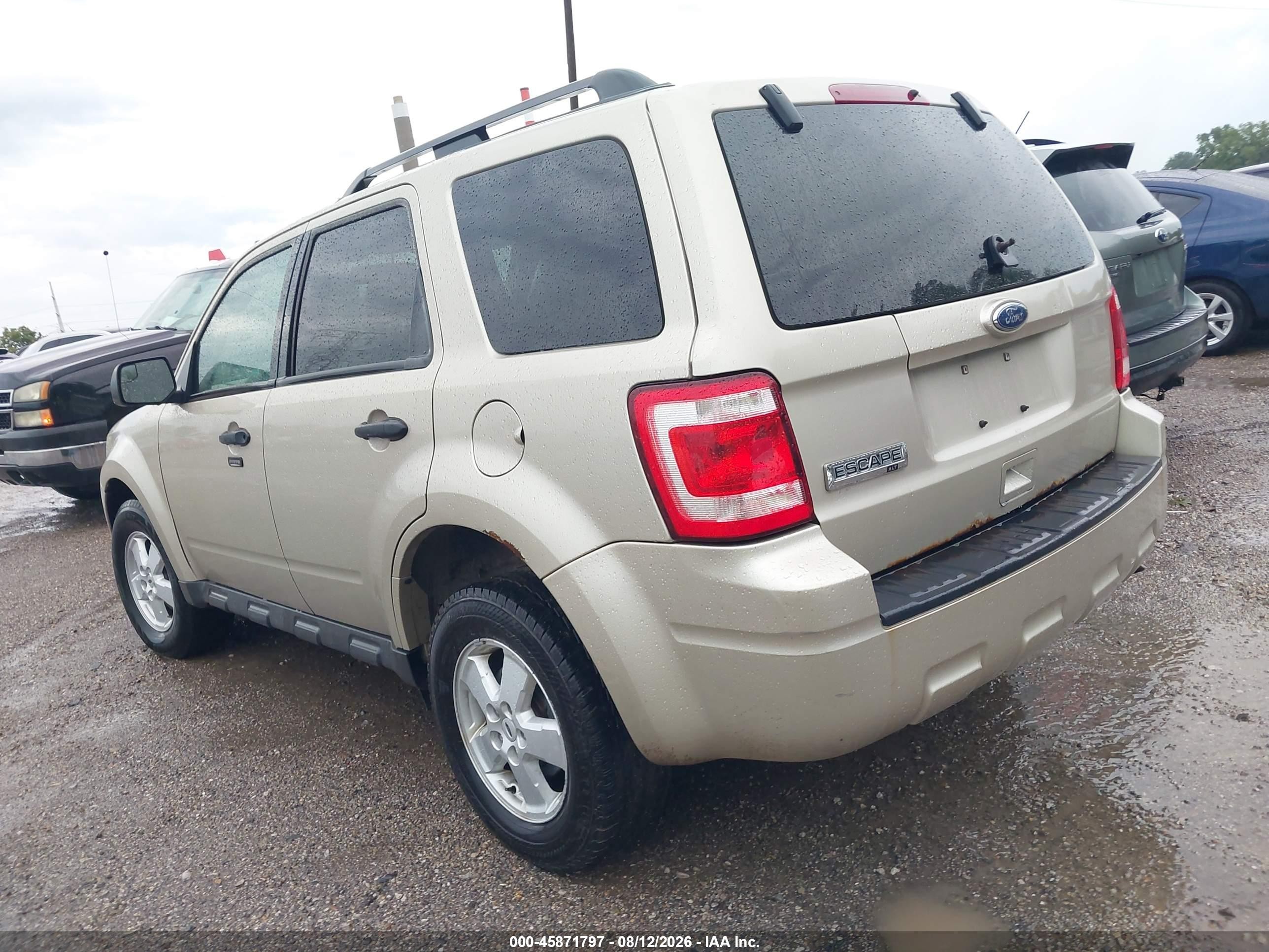 2010 Ford Escape Xlt Gold vin: 1FMCU9D74AKB94708