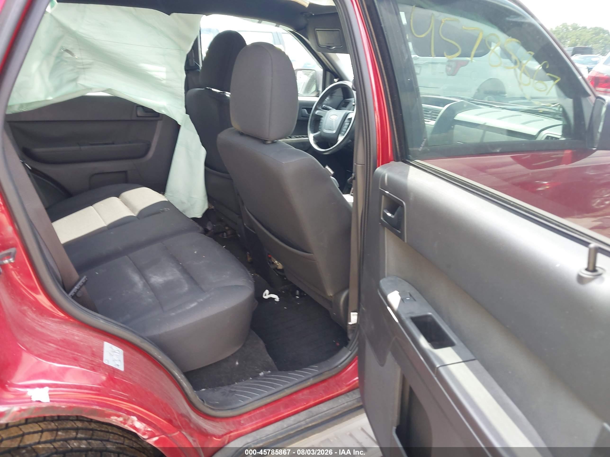2010 Ford Escape Xlt Красный vin: 1FMCU9D74AKD20968