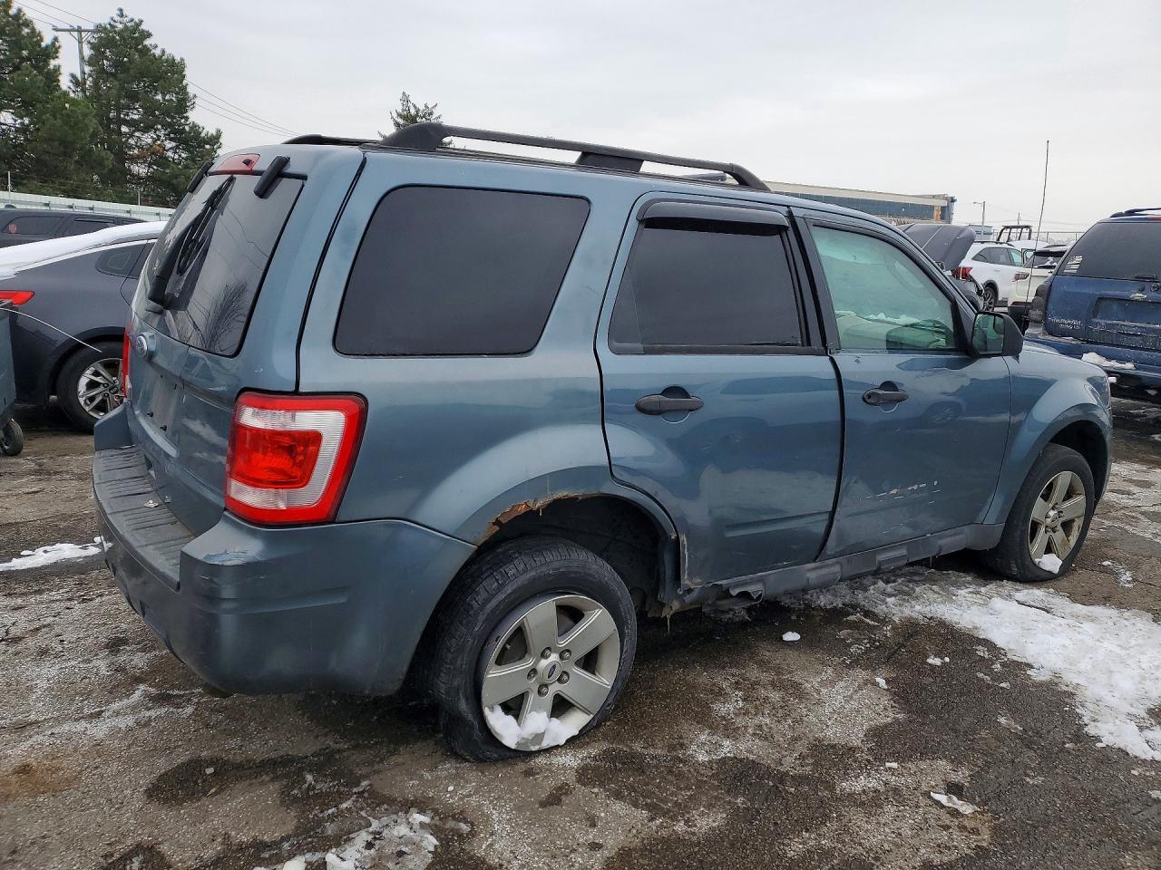 2011 Ford Escape Xlt Blue vin: 1FMCU9D74BKB22571