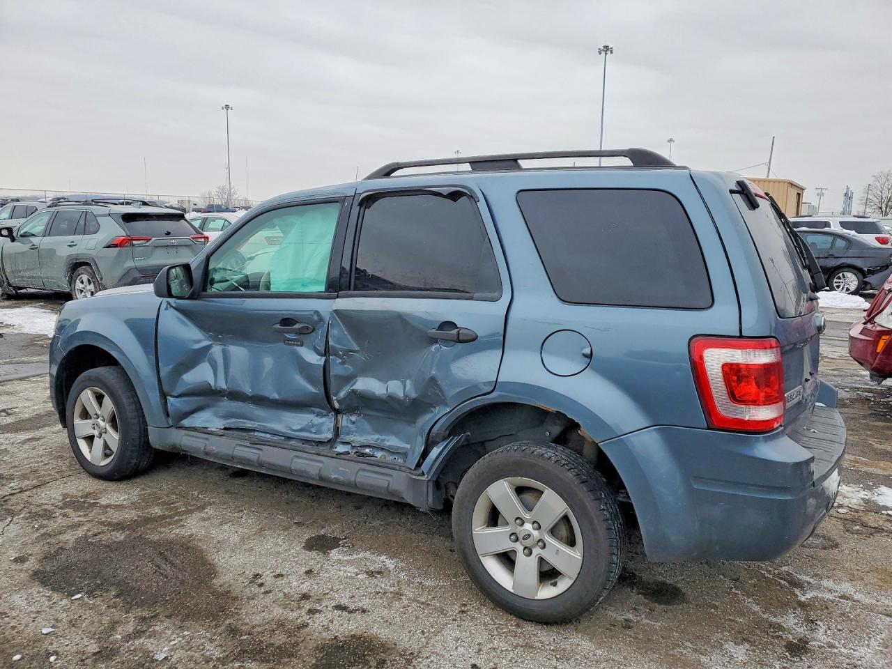 2011 Ford Escape Xlt Blue vin: 1FMCU9D74BKB22571