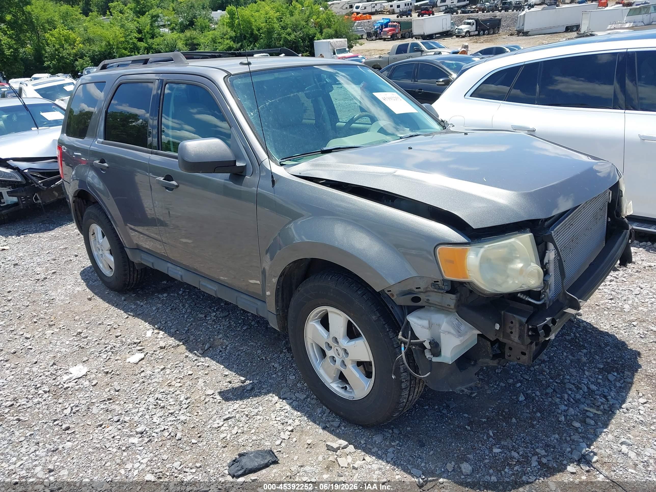 2011 Ford Escape Xlt Gray vin: 1FMCU9D74BKB34929