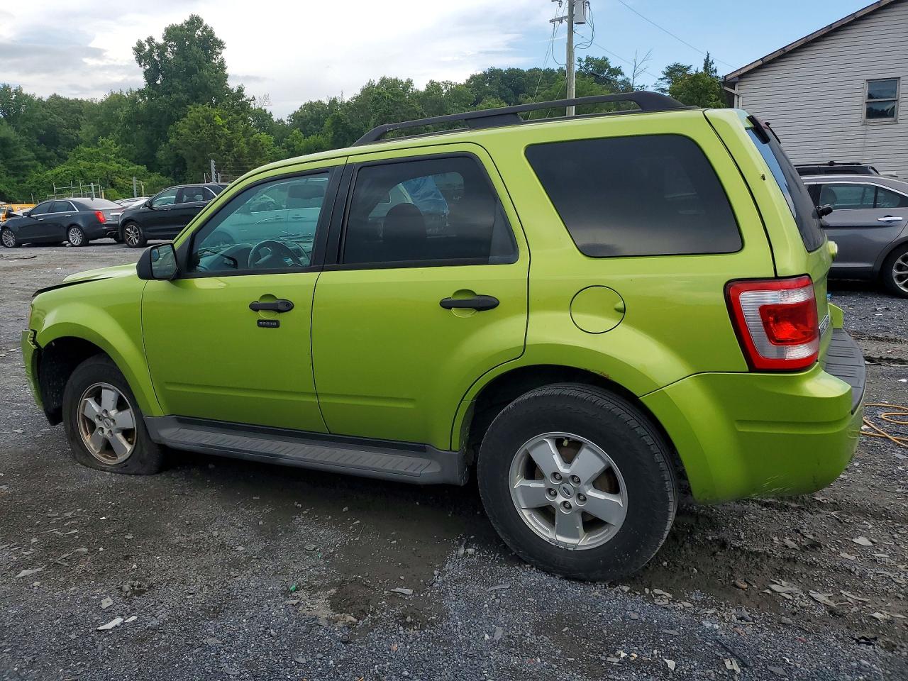 2011 Ford Escape Xlt Green vin: 1FMCU9D74BKC36683