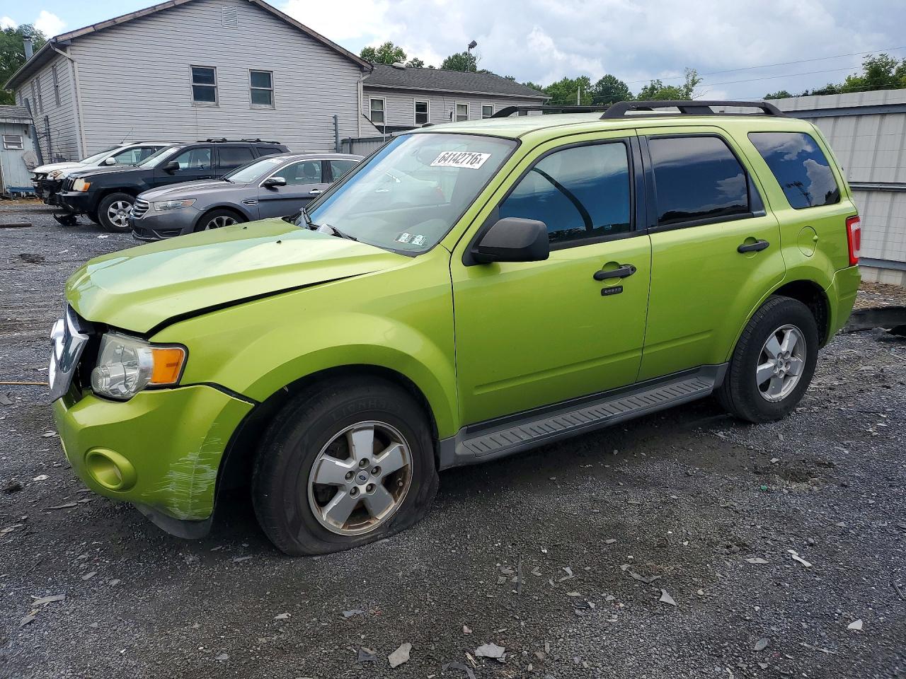 2011 Ford Escape Xlt Green vin: 1FMCU9D74BKC36683