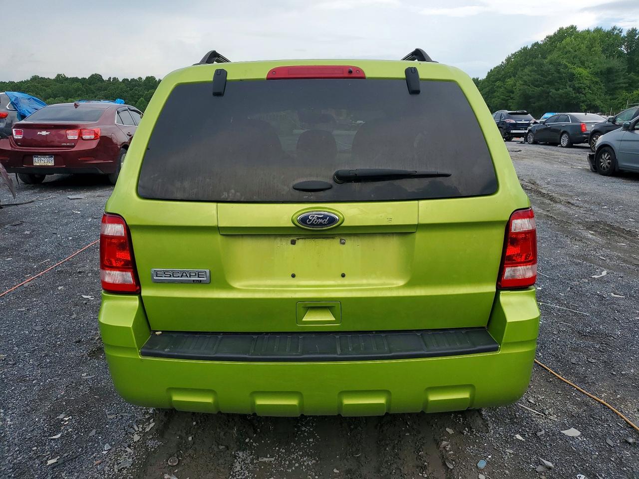 2011 Ford Escape Xlt Green vin: 1FMCU9D74BKC36683