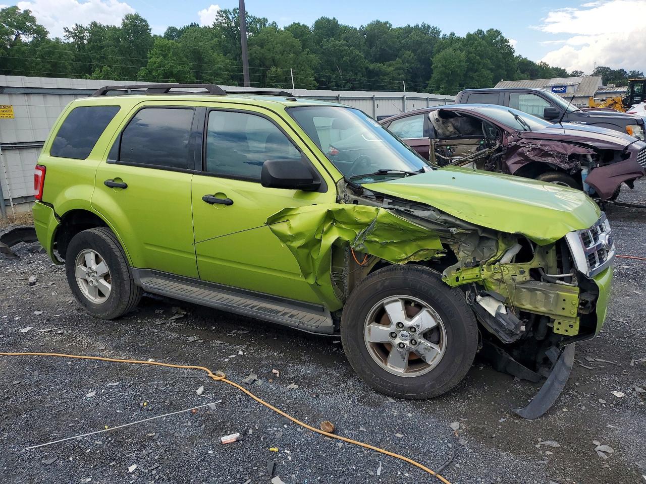 2011 Ford Escape Xlt Green vin: 1FMCU9D74BKC36683