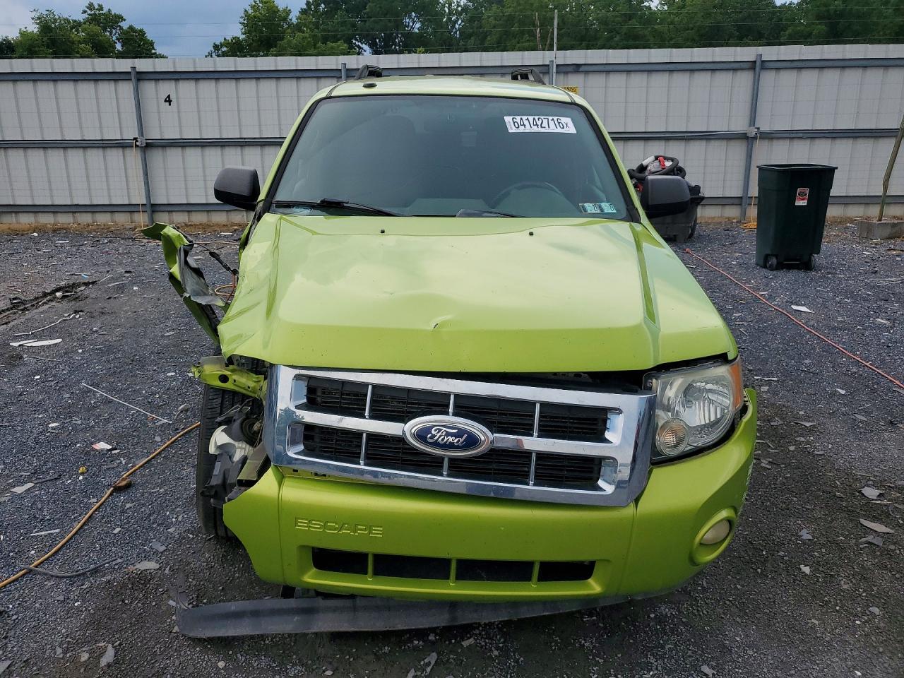 2011 Ford Escape Xlt Green vin: 1FMCU9D74BKC36683