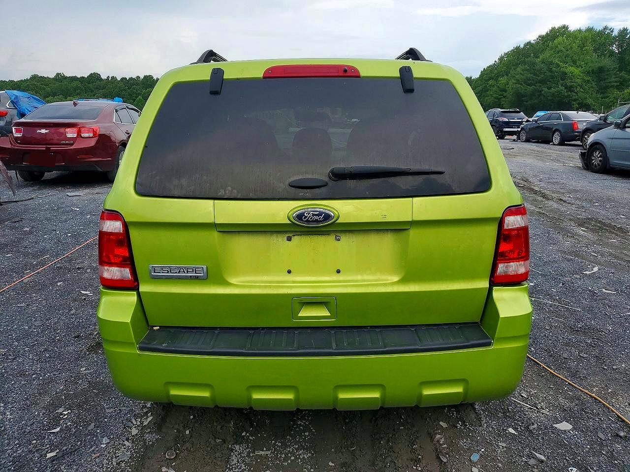 2011 Ford Escape Xlt Green vin: 1FMCU9D74BKC36683