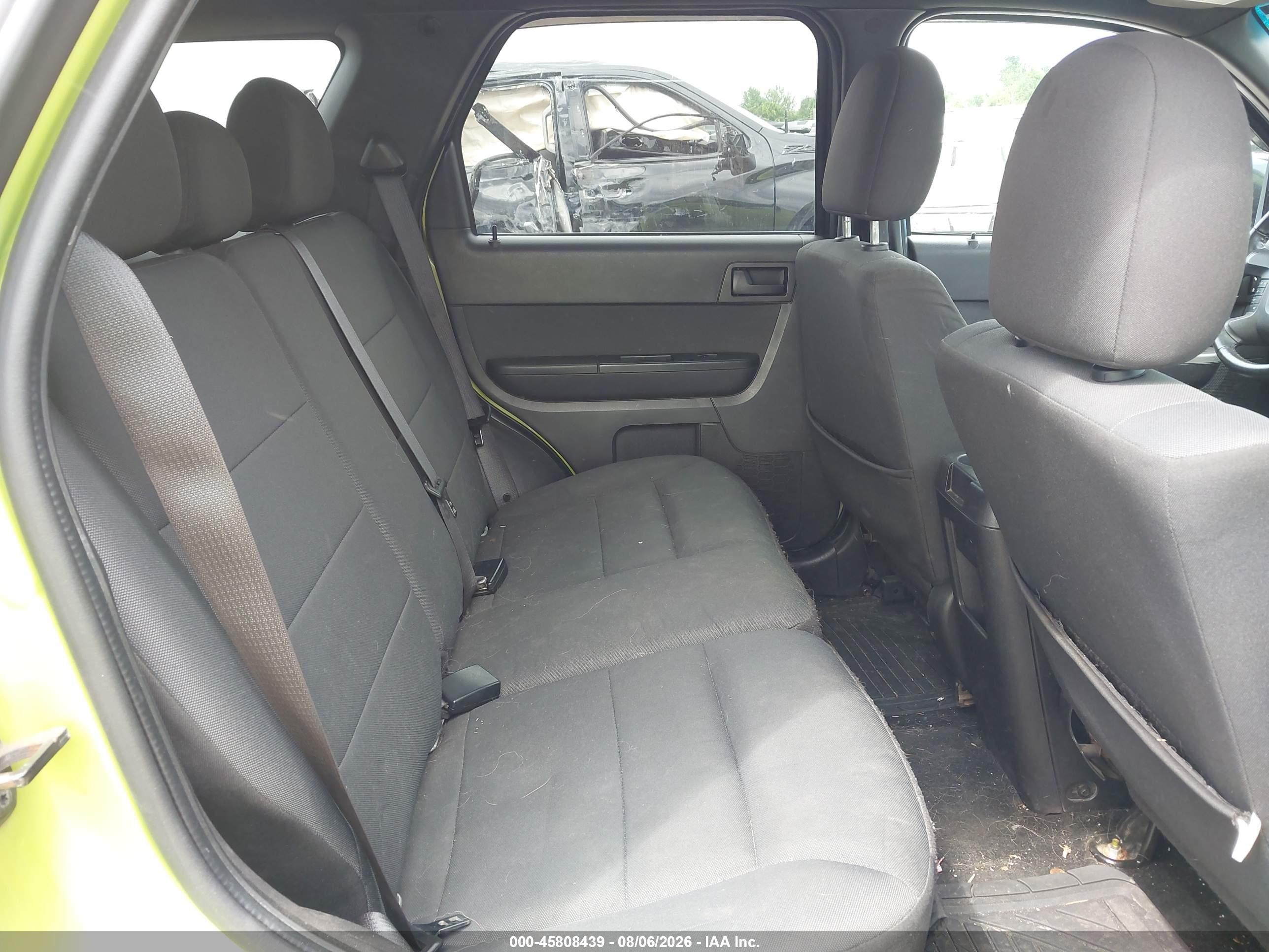 2012 Ford Escape Xlt Green vin: 1FMCU9D74CKA33889