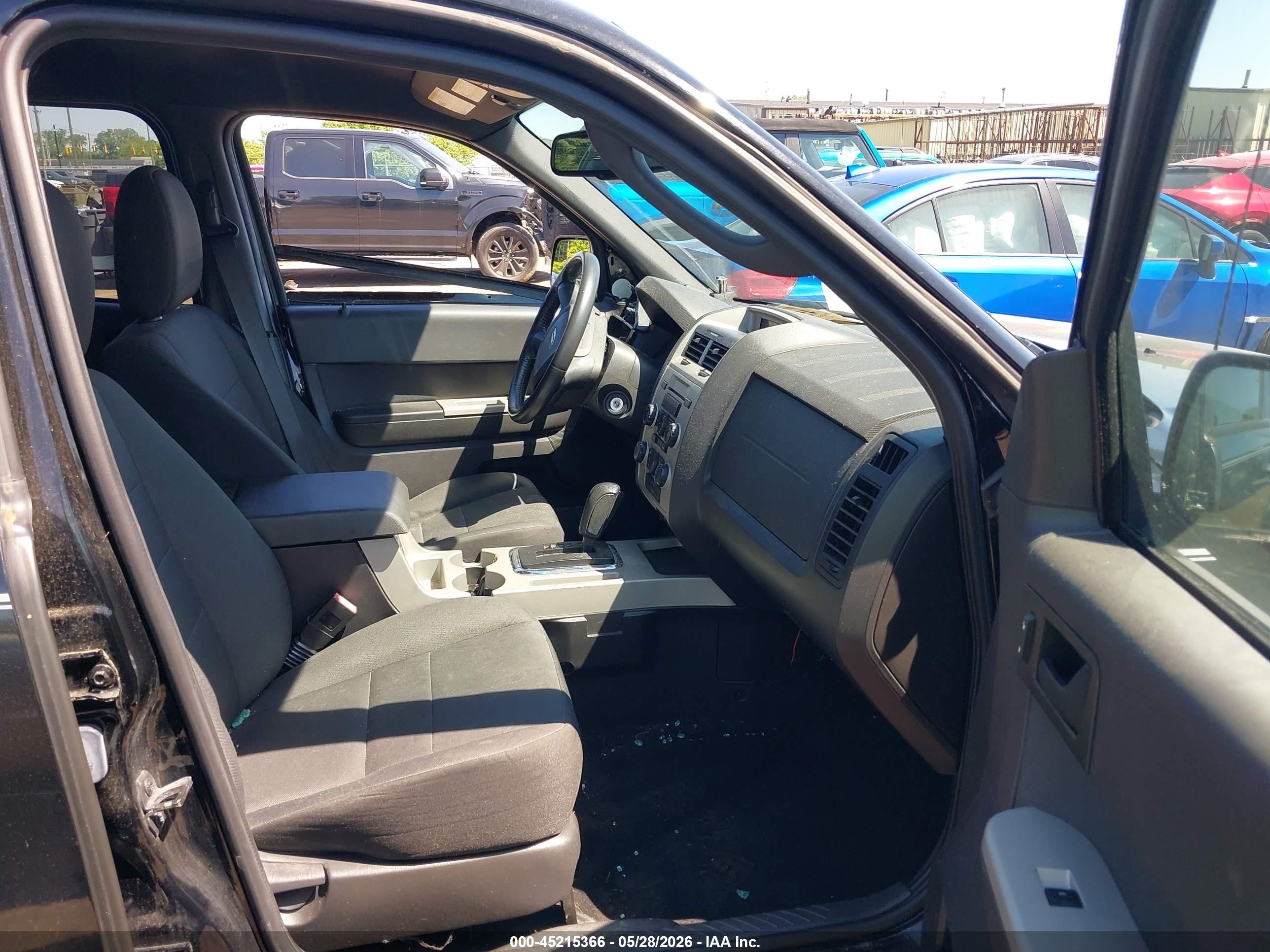 2012 Ford Escape Xlt Black vin: 1FMCU9D74CKB34026