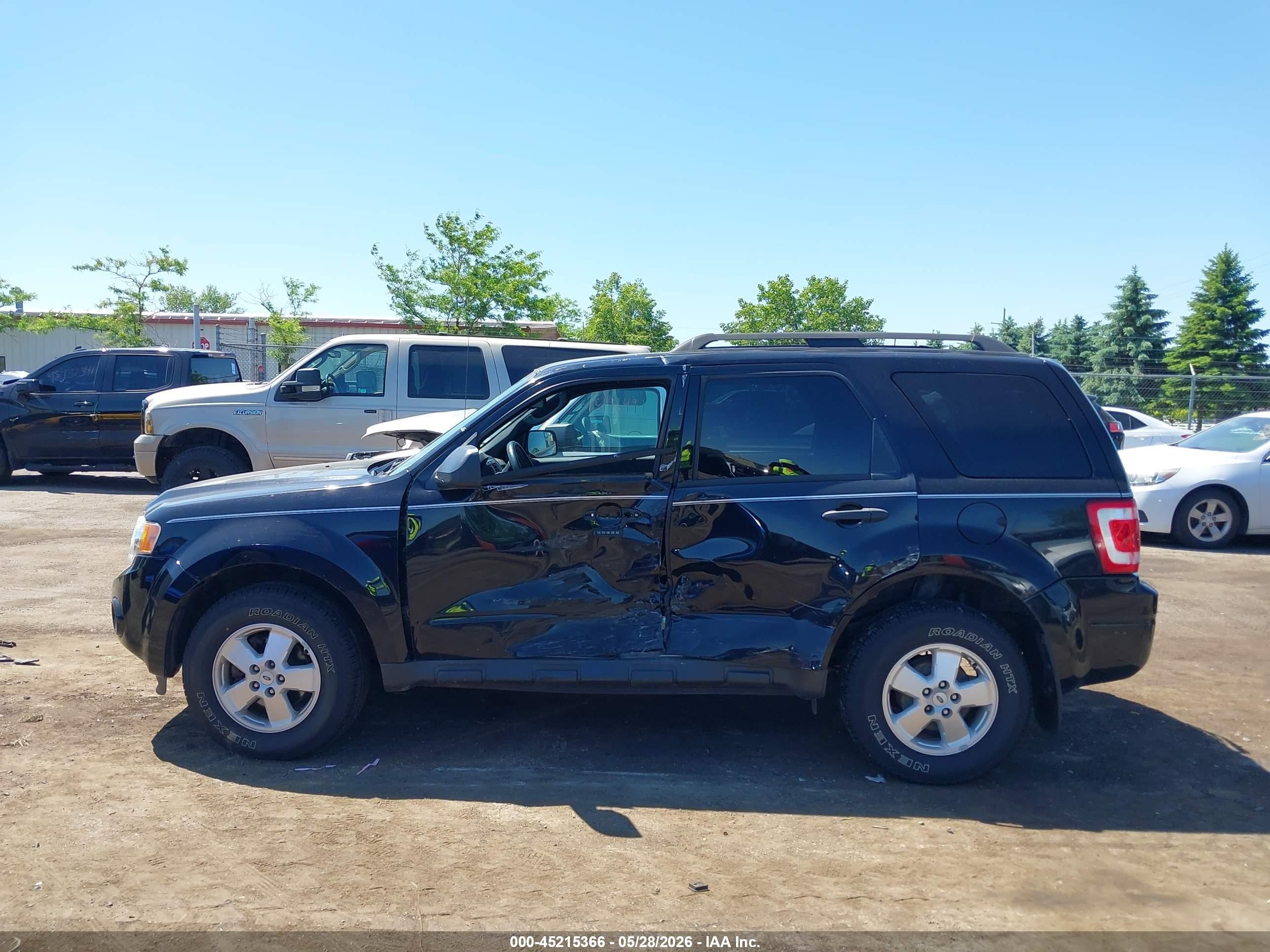 2012 Ford Escape Xlt Black vin: 1FMCU9D74CKB34026