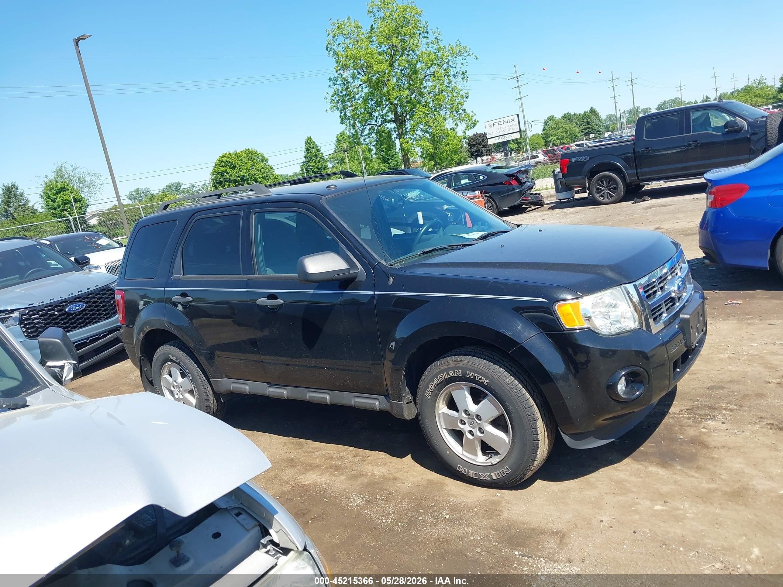2012 Ford Escape Xlt Black vin: 1FMCU9D74CKB34026