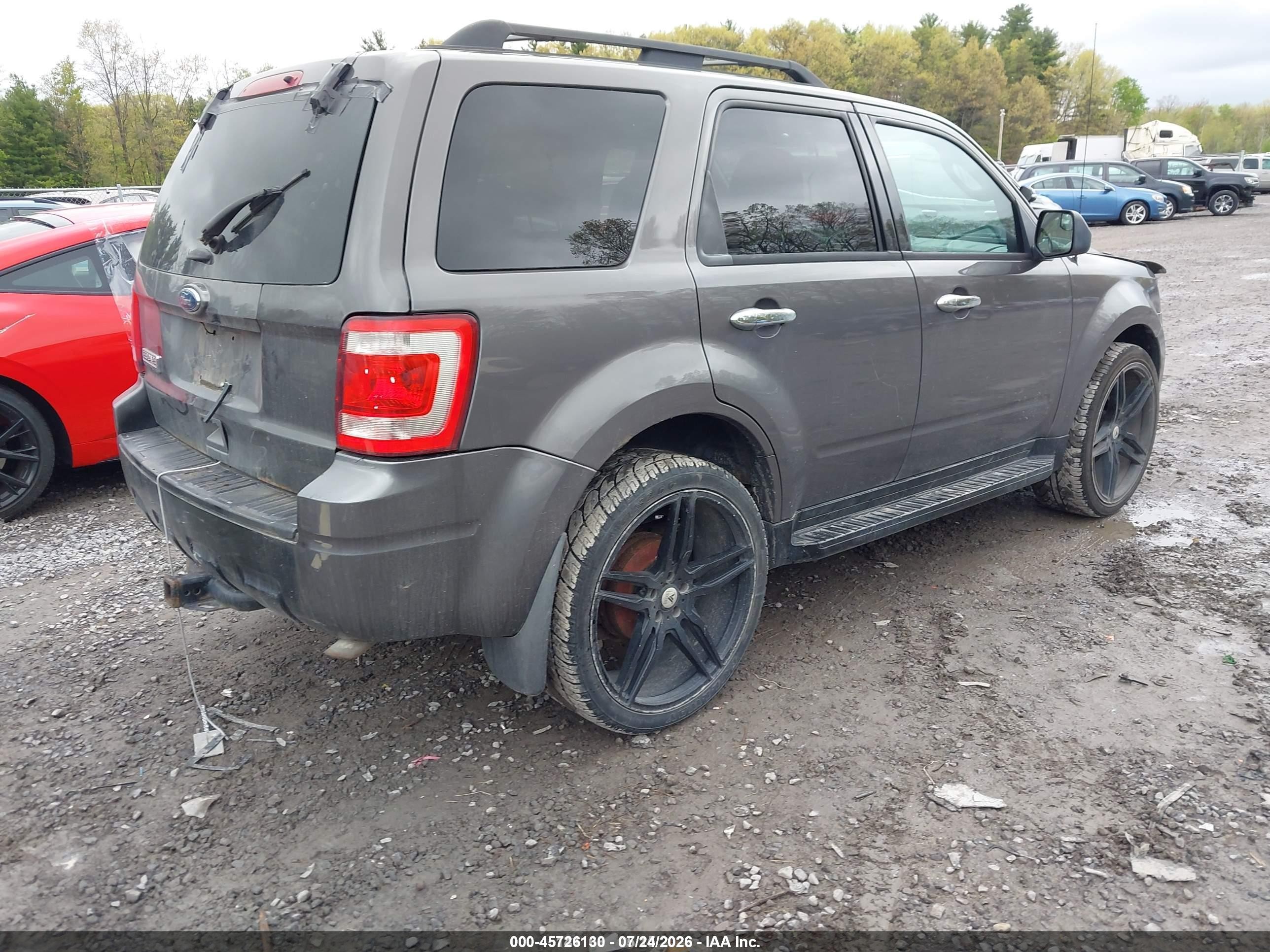2012 Ford Escape Xlt Gray vin: 1FMCU9D74CKC74223