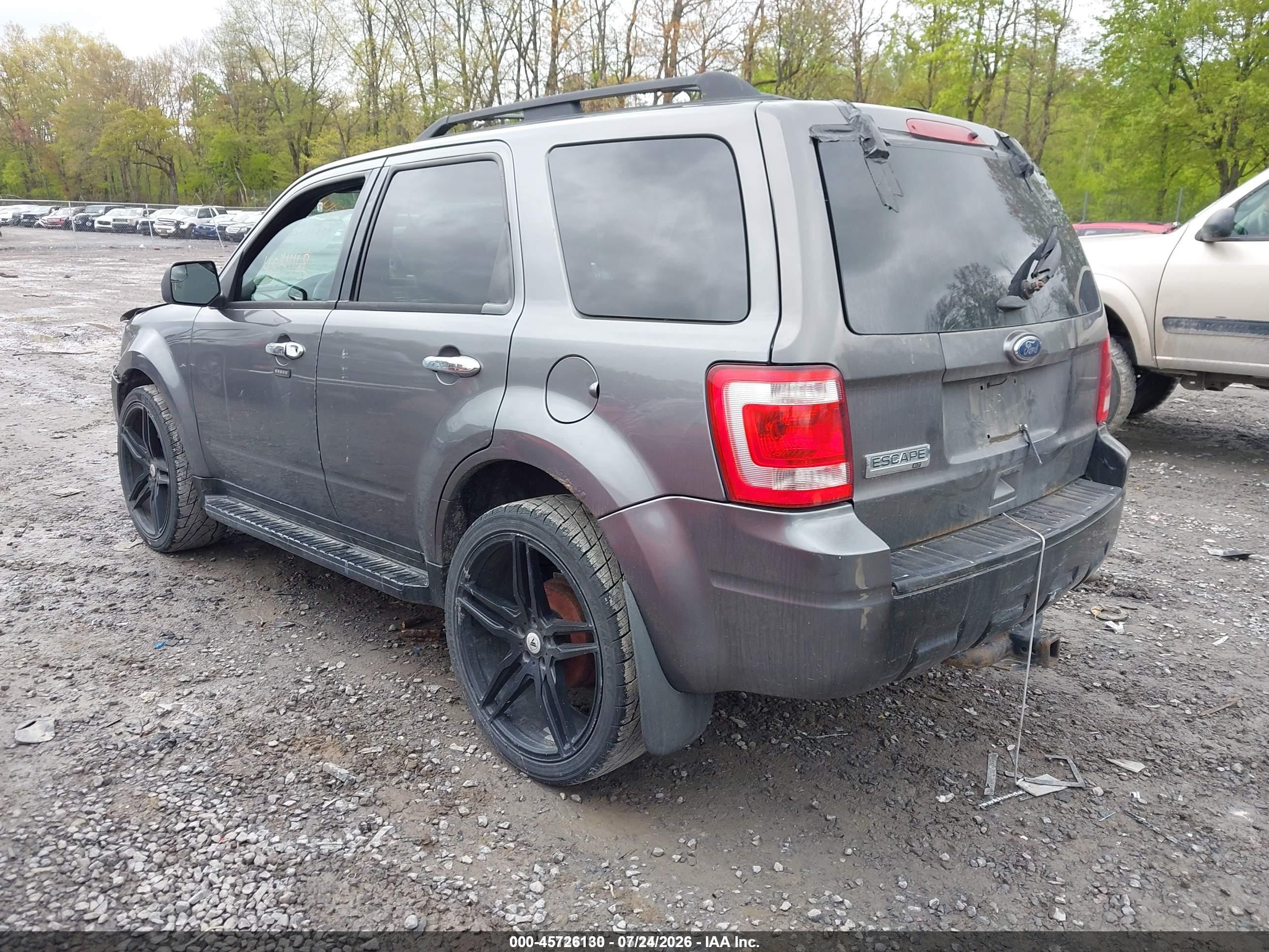 2012 Ford Escape Xlt Gray vin: 1FMCU9D74CKC74223