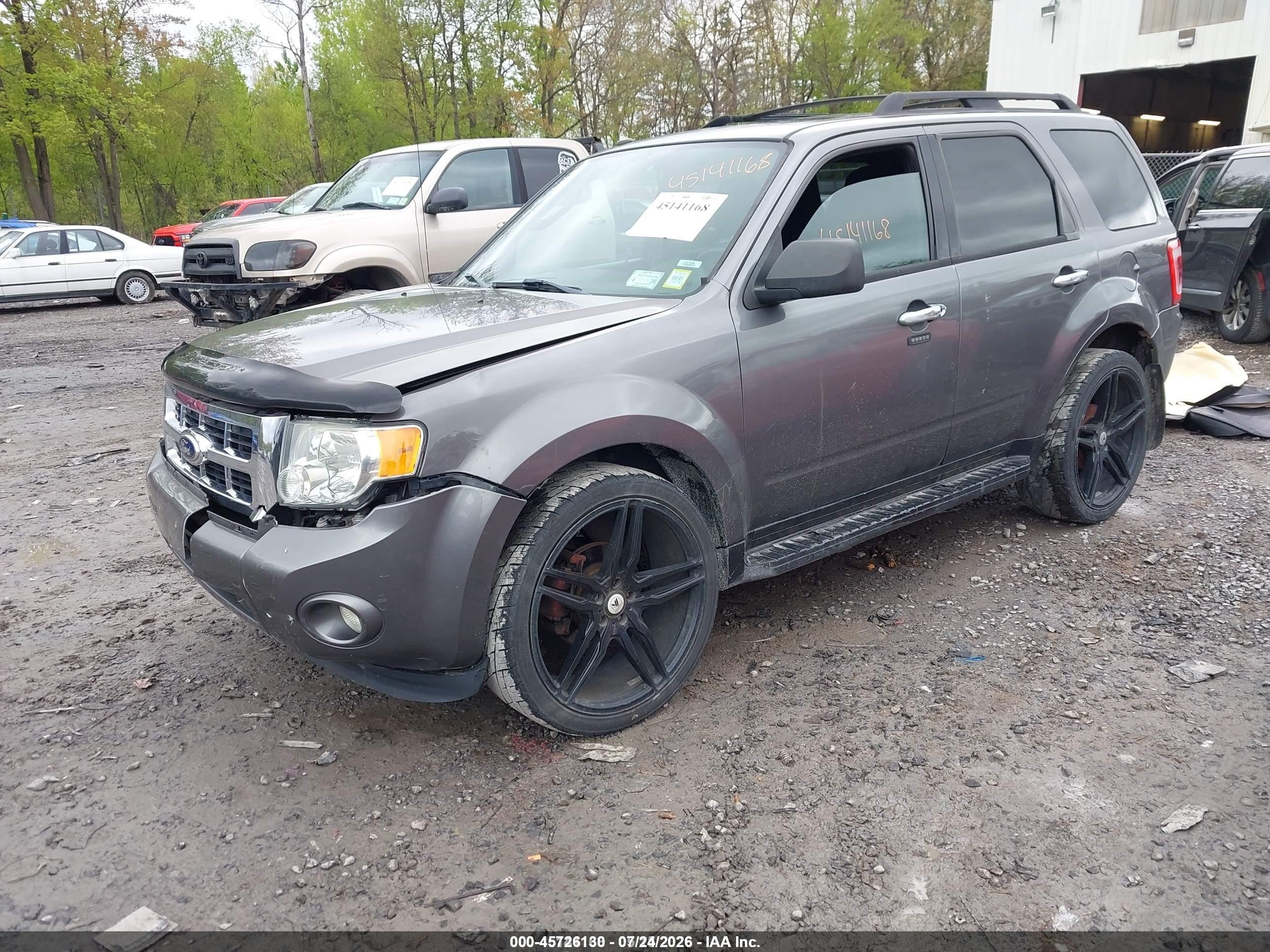 2012 Ford Escape Xlt Gray vin: 1FMCU9D74CKC74223