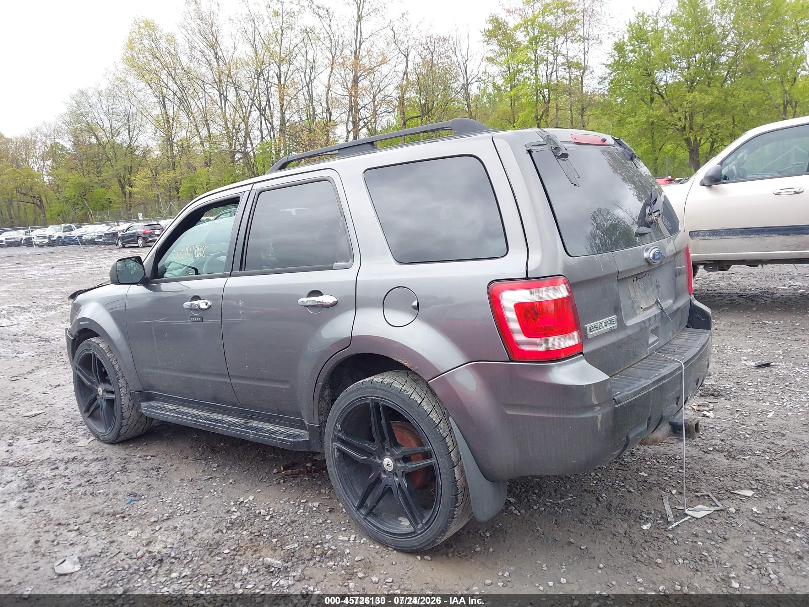 2012 Ford Escape Xlt Gray vin: 1FMCU9D74CKC74223