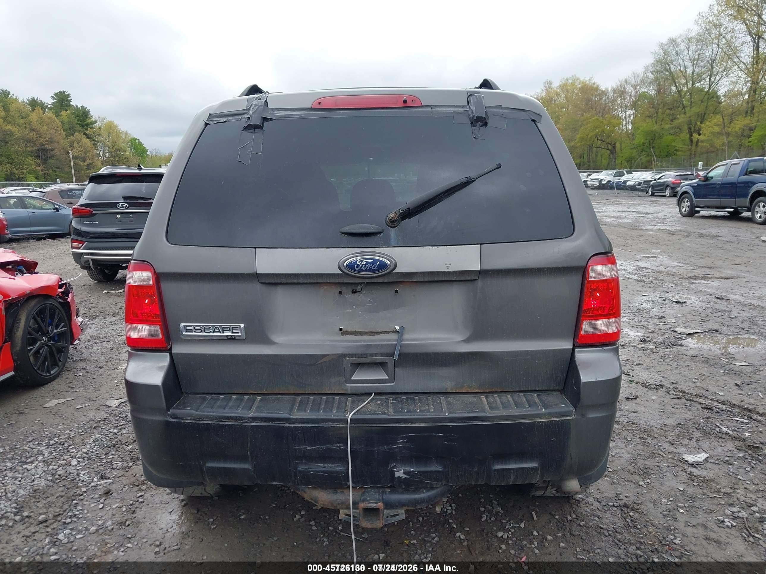 2012 Ford Escape Xlt Gray vin: 1FMCU9D74CKC74223