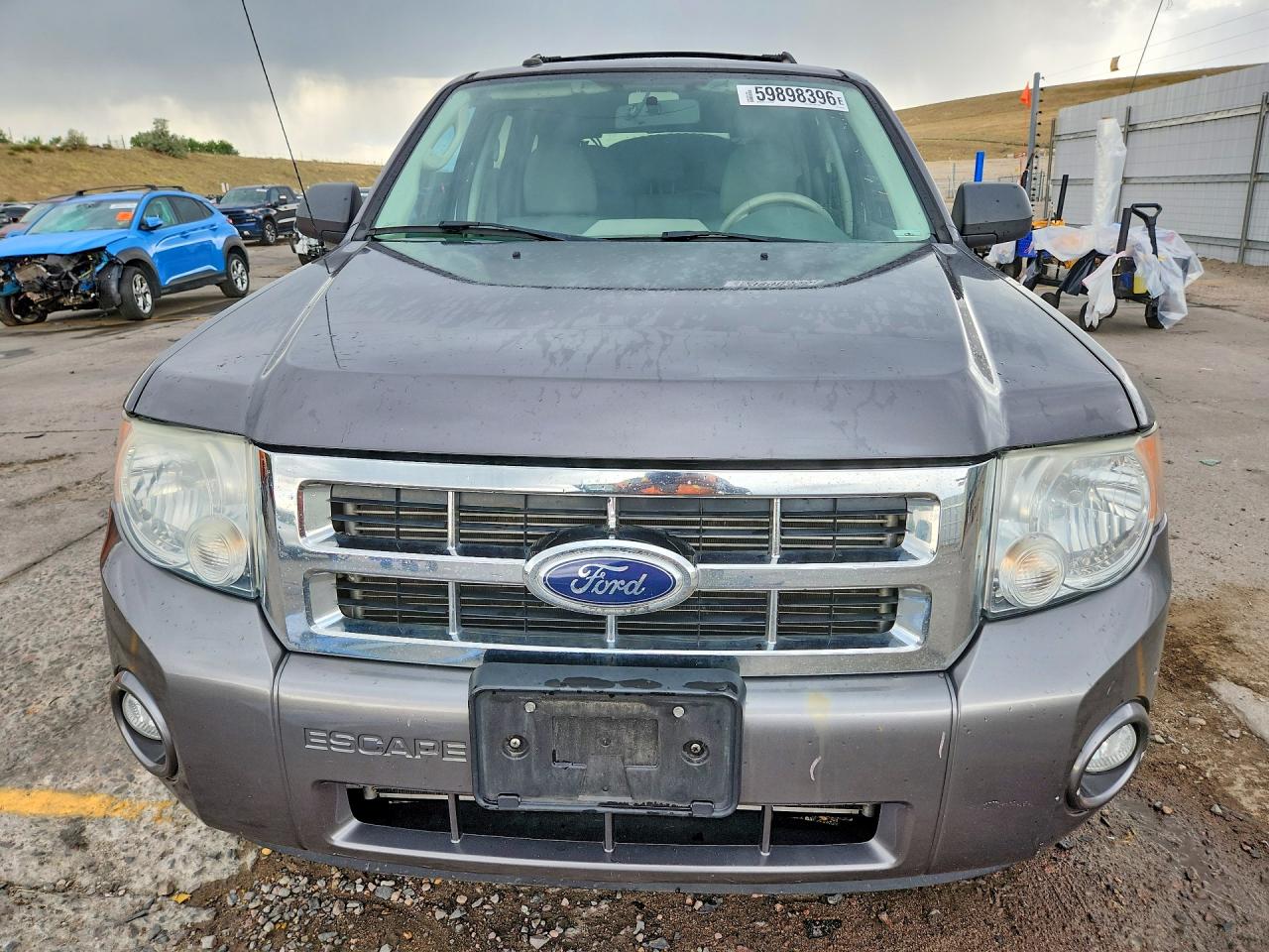 2010 Ford Escape Xlt Gray vin: 1FMCU9D75AKB95186