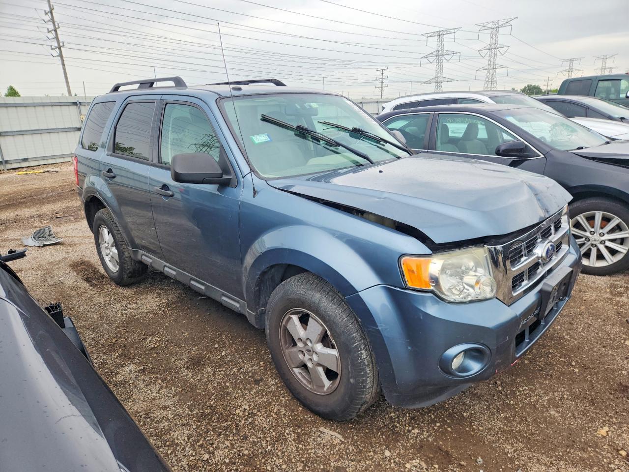 2010 Ford Escape Xlt Blue vin: 1FMCU9D75AKD06397