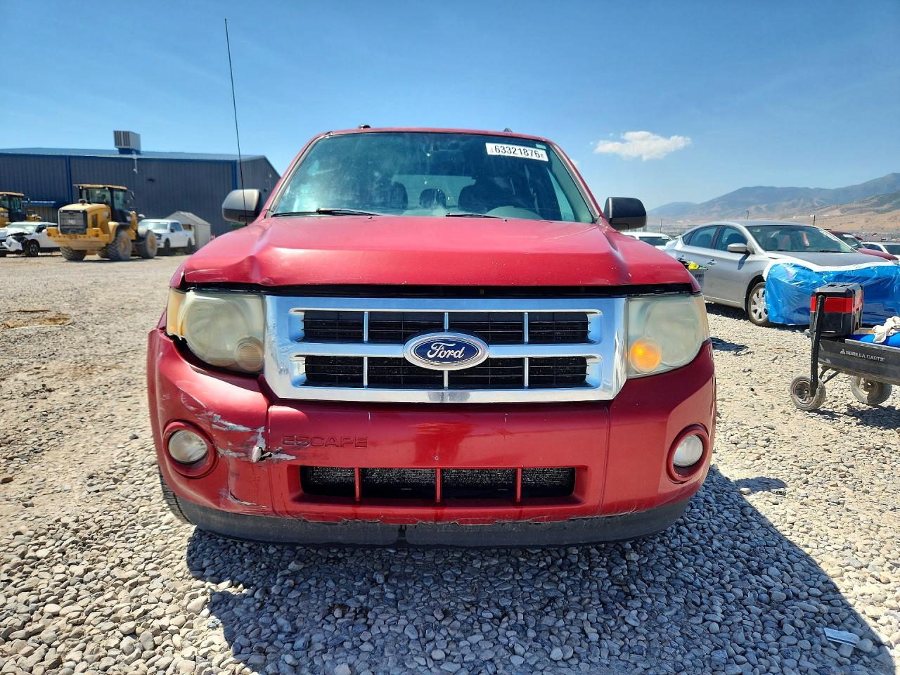 2011 Ford Escape Xlt Красный vin: 1FMCU9D75BKB66532