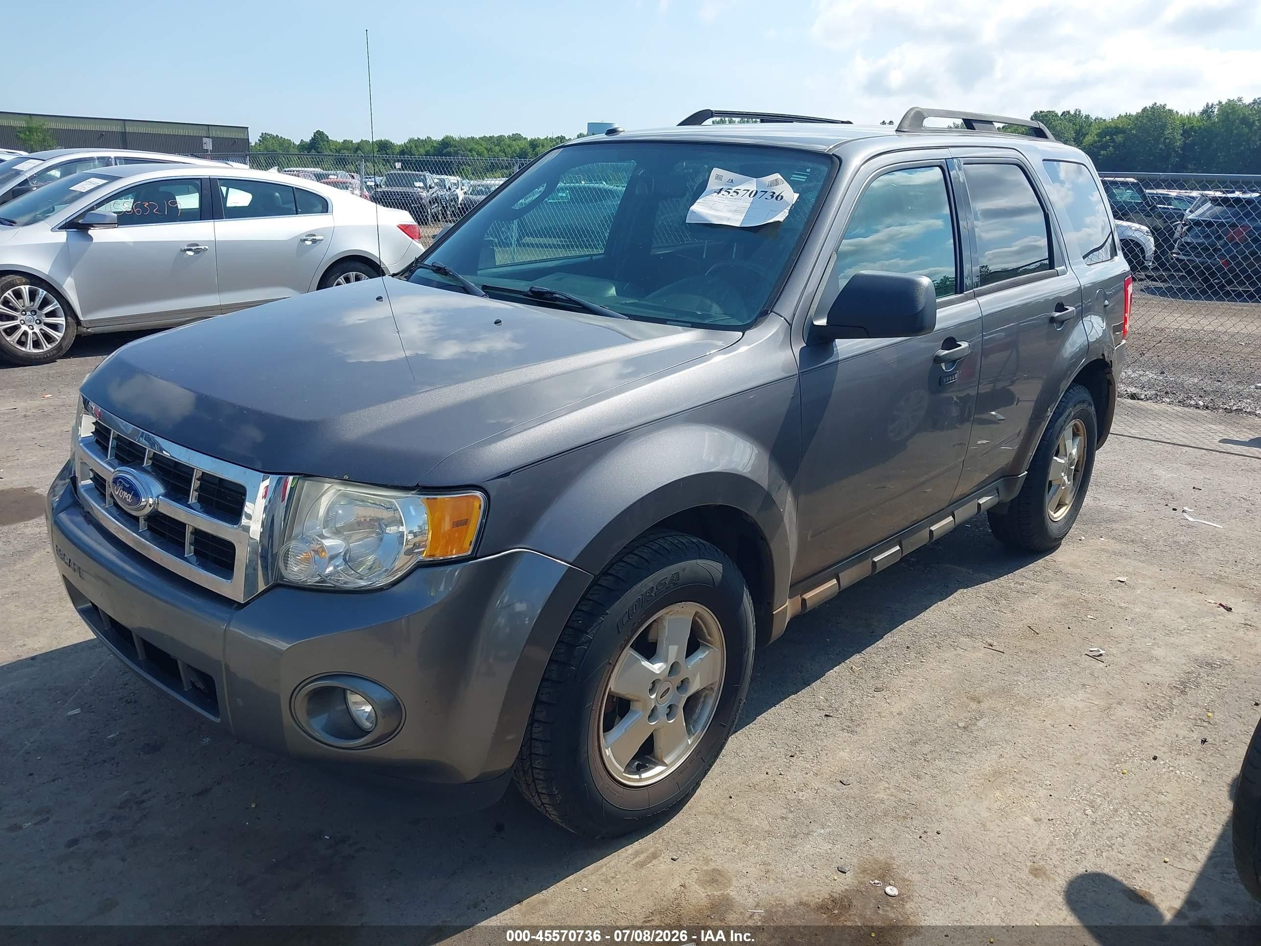 2011 Ford Escape Xlt Gray vin: 1FMCU9D75BKC11310