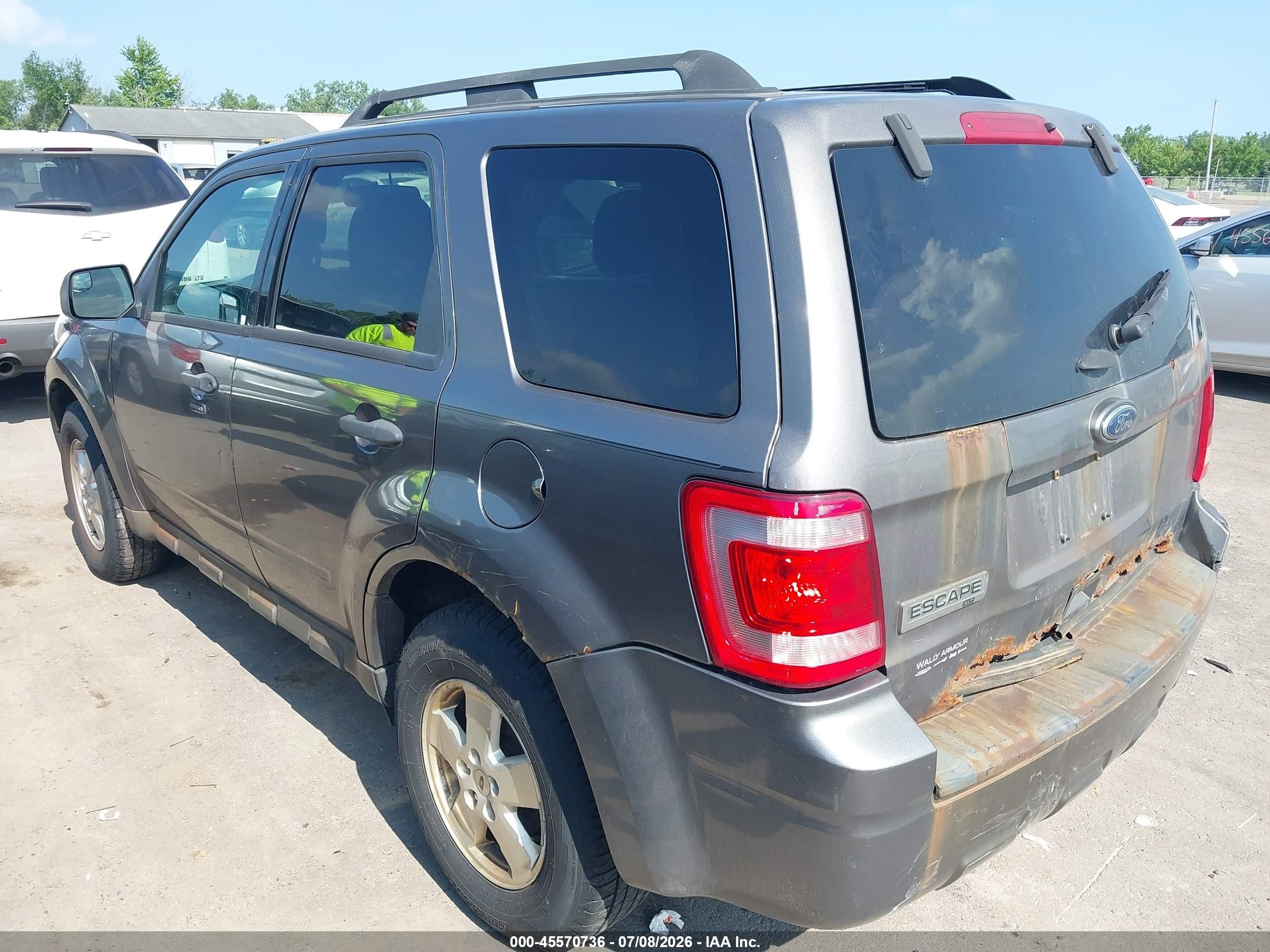2011 Ford Escape Xlt Gray vin: 1FMCU9D75BKC11310