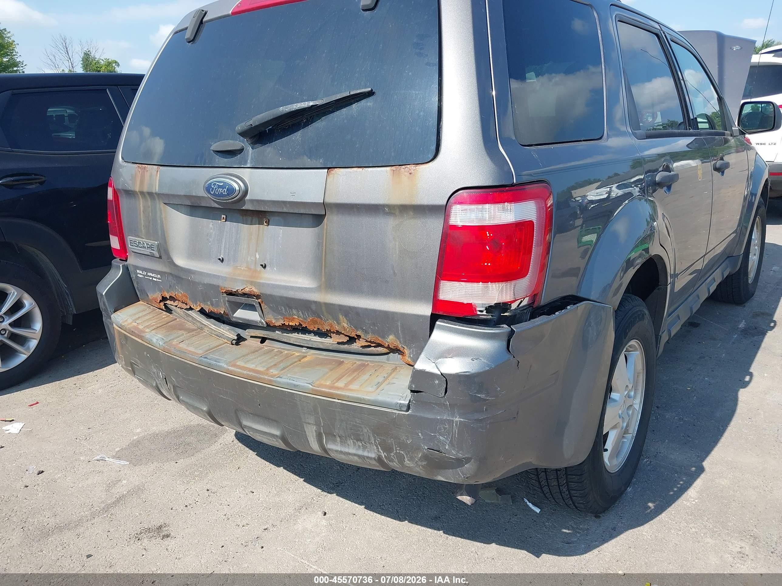 2011 Ford Escape Xlt Gray vin: 1FMCU9D75BKC11310