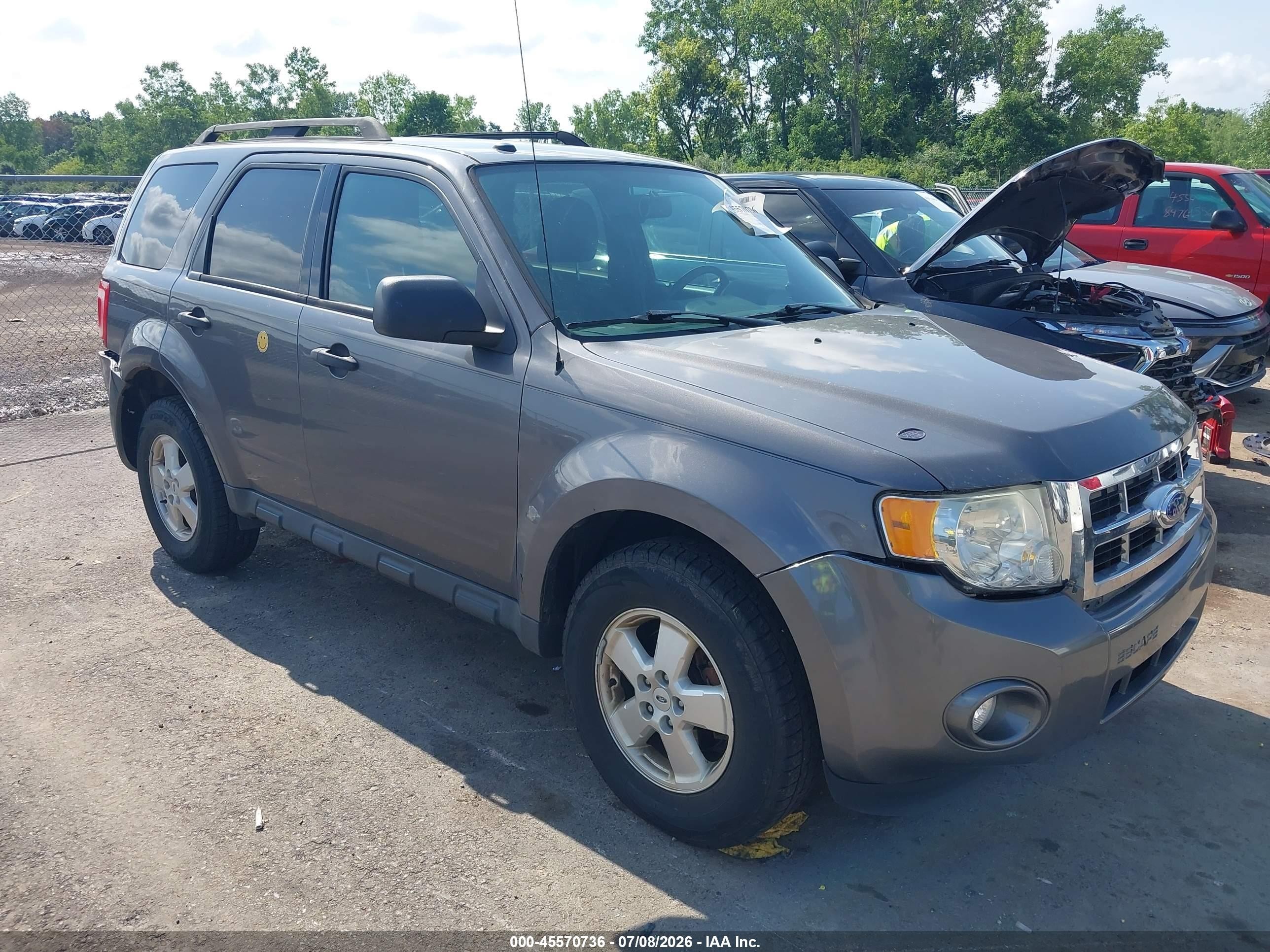 2011 Ford Escape Xlt Gray vin: 1FMCU9D75BKC11310