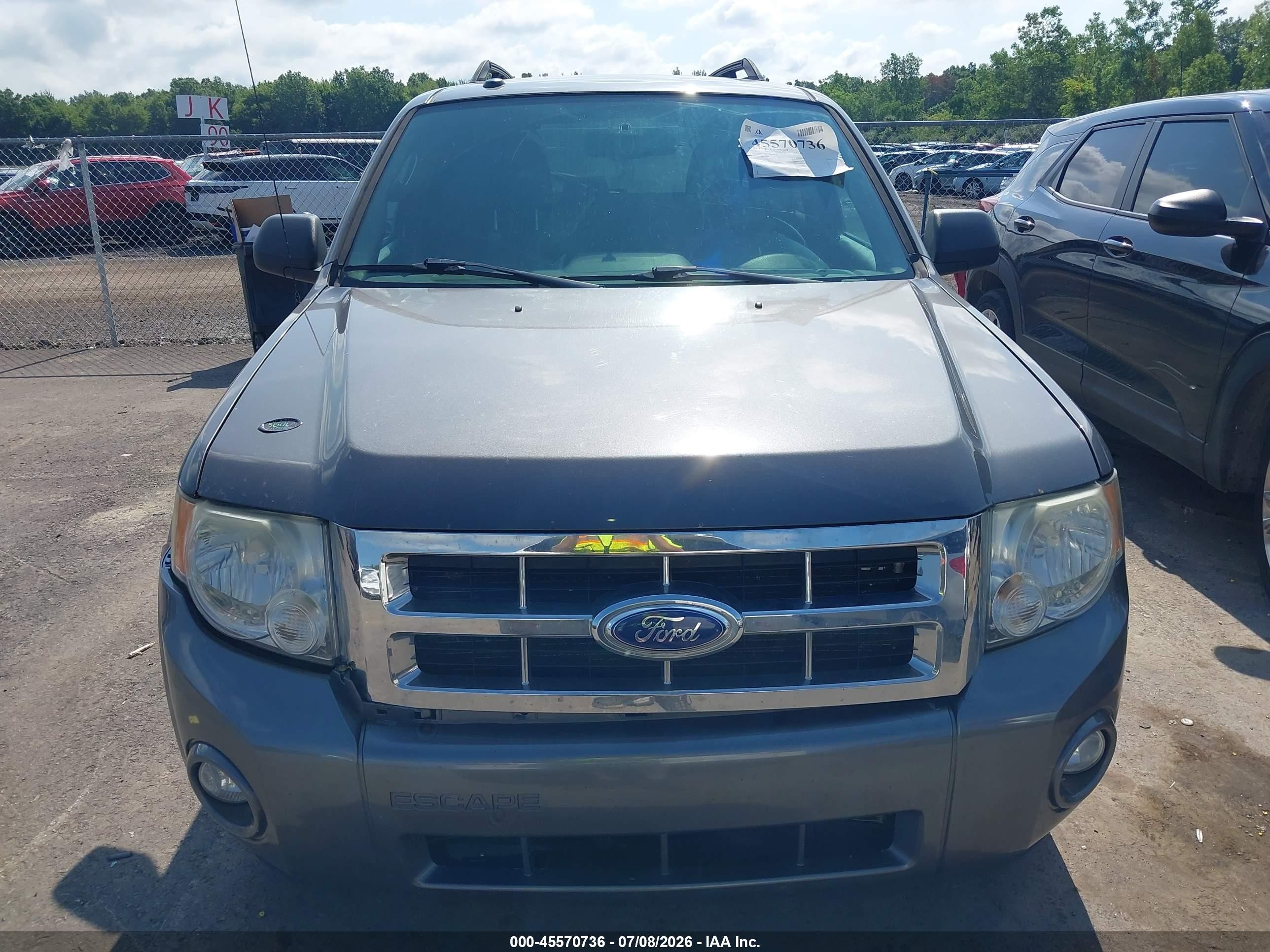 2011 Ford Escape Xlt Gray vin: 1FMCU9D75BKC11310