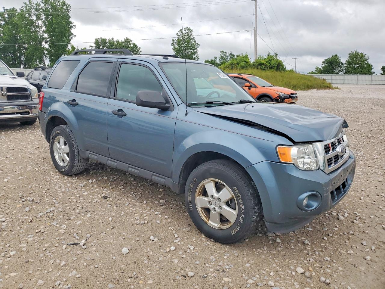 2011 Ford Escape Xlt Синий vin: 1FMCU9D75BKC37423