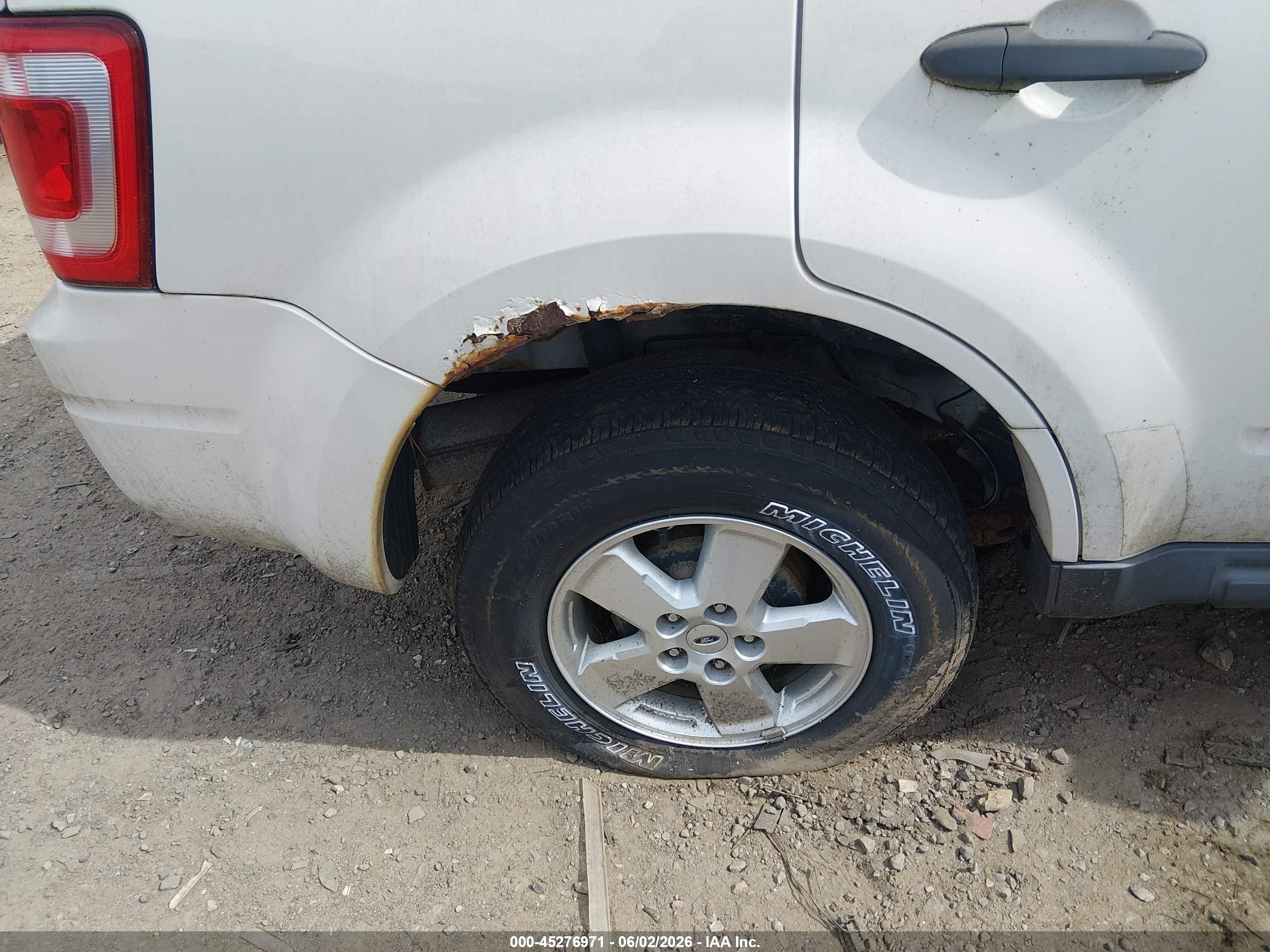 2012 Ford Escape Xlt White vin: 1FMCU9D75CKB20023
