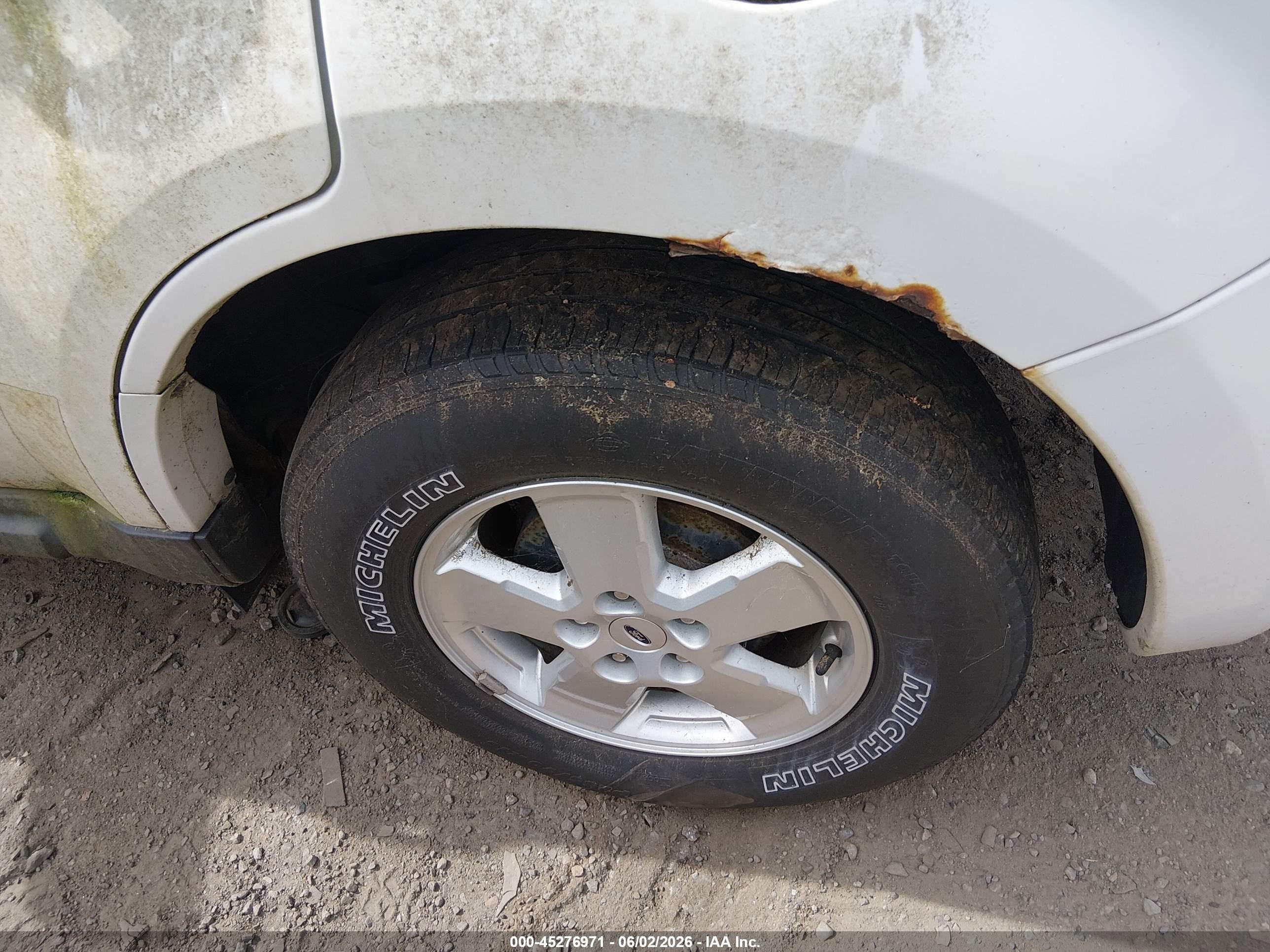 2012 Ford Escape Xlt White vin: 1FMCU9D75CKB20023